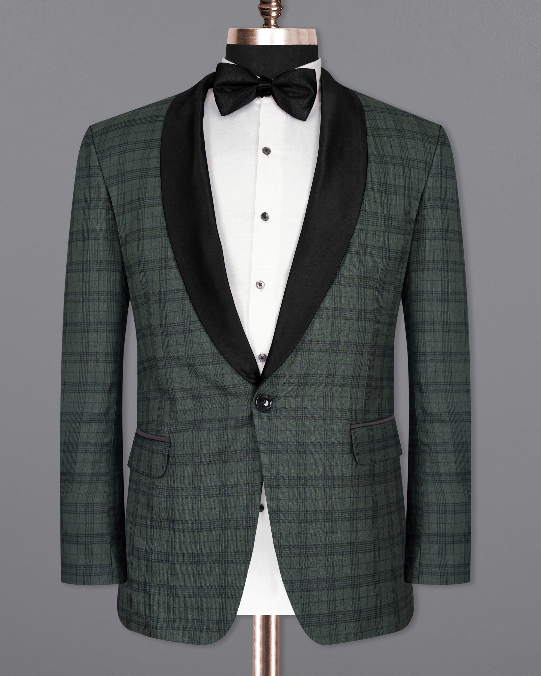 Timber Green Plaid Wool Rich Tuxedo Blazer BL1417-BKL-36, BL1417-BKL-38, BL1417-BKL-40, BL1417-BKL-42, BL1417-BKL-44, BL1417-BKL-46, BL1417-BKL-48, BL1417-BKL-50, BL1417-BKL-52, BL1417-BKL-54, BL1417-BKL-56, BL1417-BKL-58, BL1417-BKL-60