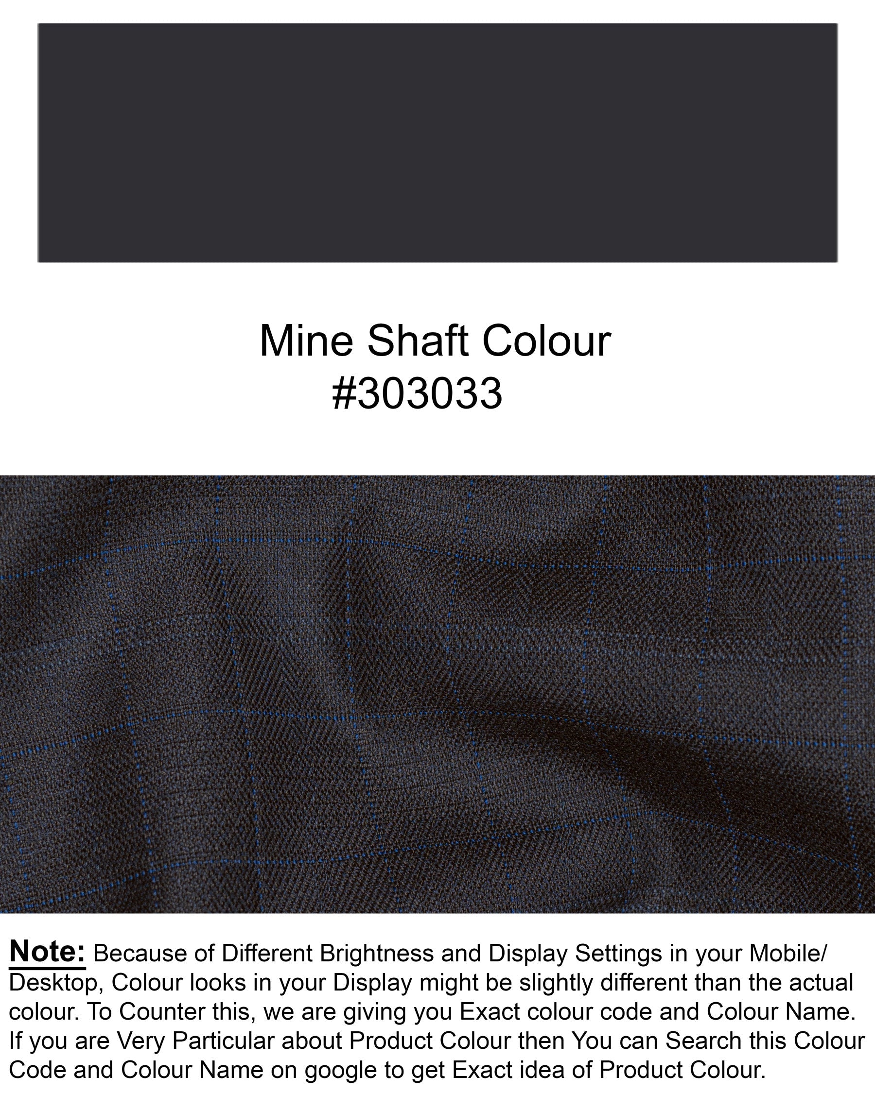 Mine Shaft Grey Plaid Wool Rich Blazer