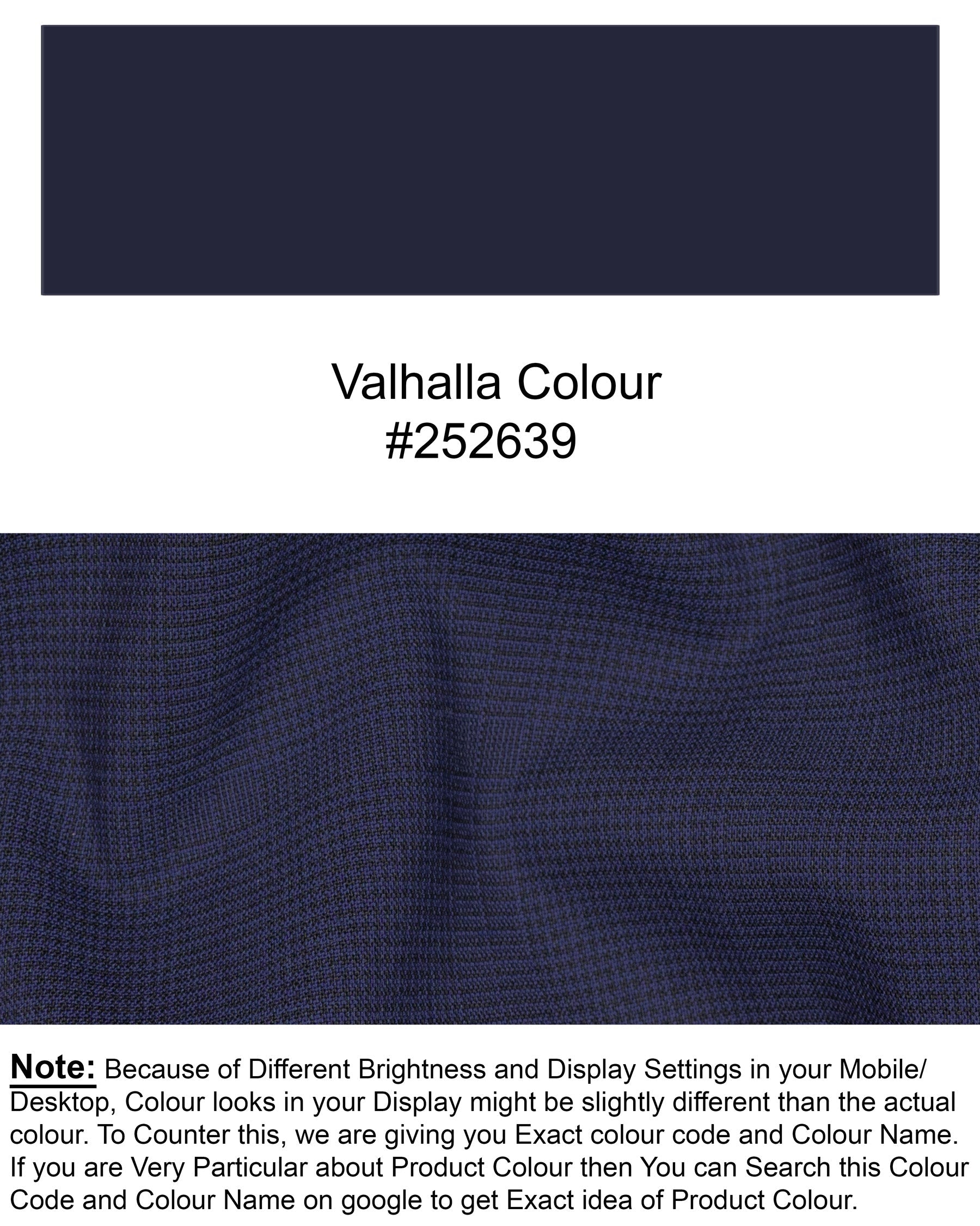 Valhalla Blue subtle plaid Wool Rich Tuxedo Blazer BL1446-BKL-36,BL1446-BKL-38,BL1446-BKL-40,BL1446-BKL-42,BL1446-BKL-44,BL1446-BKL-46,BL1446-BKL-48,BL1446-BKL-50,BL1446-BKL-52,BL1446-BKL-54,BL1446-BKL-56,BL1446-BKL-58,BL1446-BKL-60