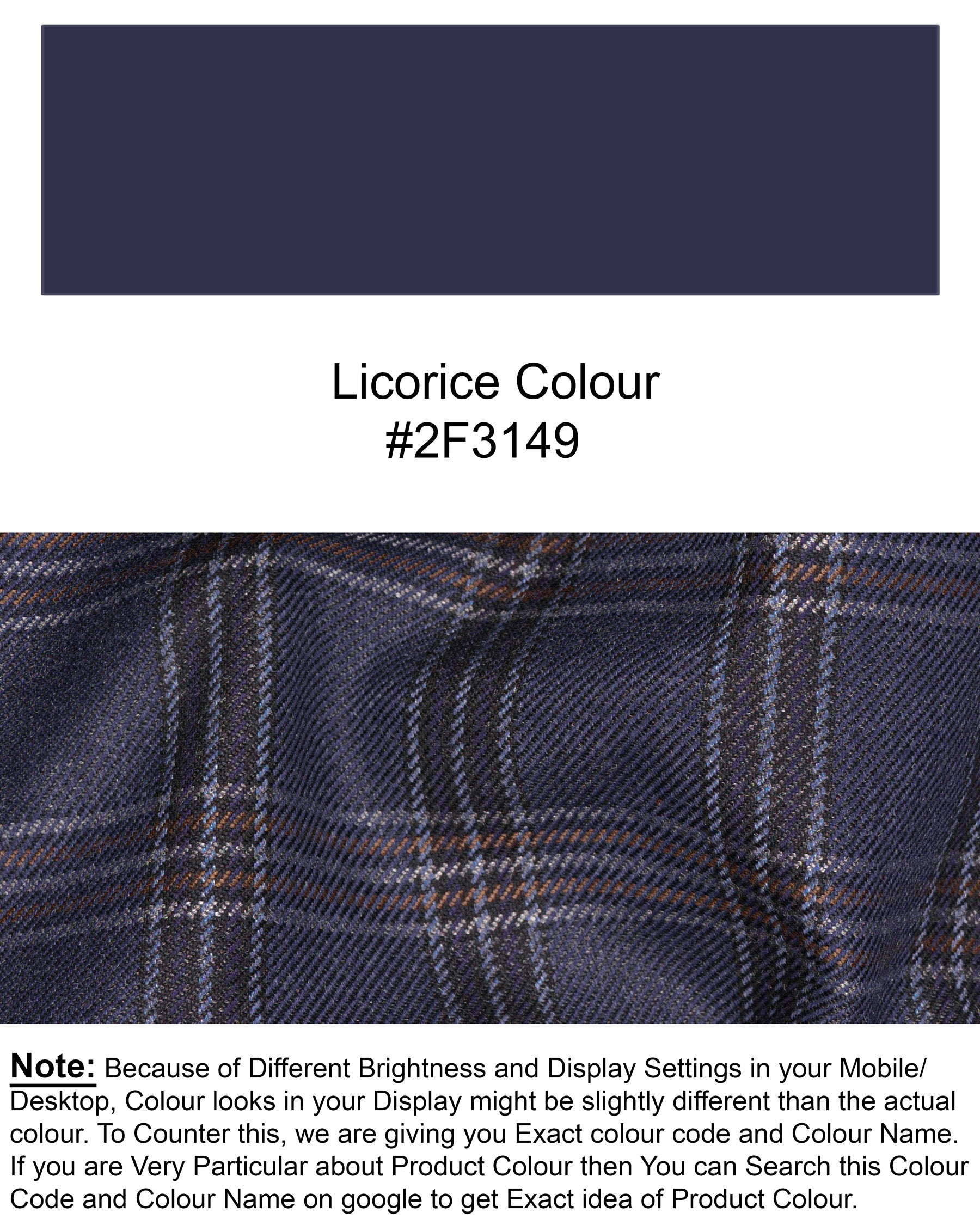 Licorice Blue Plaid heavyweight tweed Wool Rich Double Breasted Blazer  BL1453-DB-PP-36,BL1453-DB-PP-38,BL1453-DB-PP-40,BL1453-DB-PP-42,BL1453-DB-PP-44,BL1453-DB-PP-46,BL1453-DB-PP-48,BL1453-DB-PP-50,BL1453-DB-PP-52,BL1453-DB-PP-54,BL1453-DB-PP-56,BL1453-DB-PP-58,BL1453-DB-PP-60