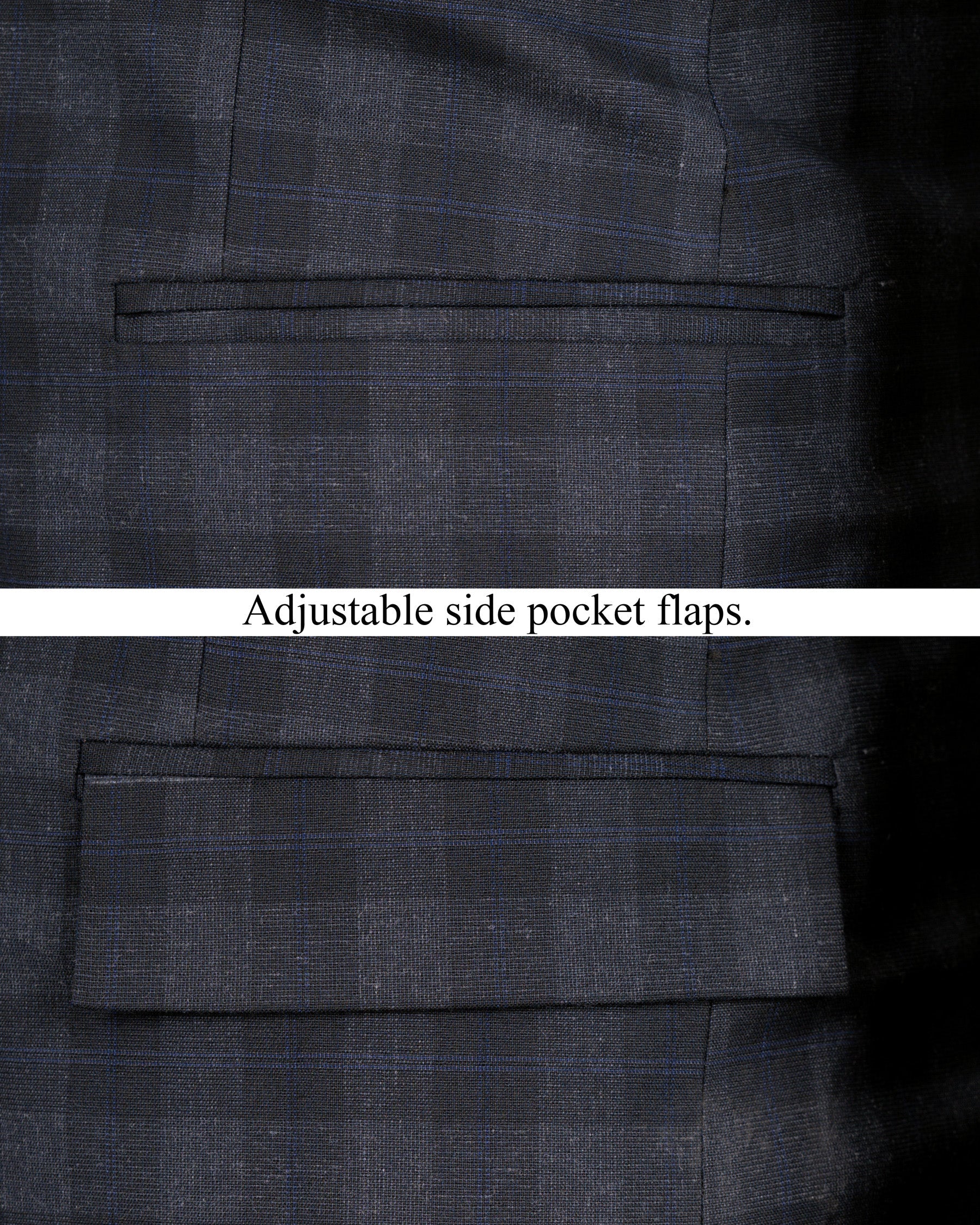 Bastille Grey Plaid Wool Rich Cross Buttoned Bandhgala Blazer BL1498-CBG2-36, BL1498-CBG2-38, BL1498-CBG2-40, BL1498-CBG2-42, BL1498-CBG2-44, BL1498-CBG2-46, BL1498-CBG2-48, BL1498-CBG2-50, BL1498-CBG2-52, BL1498-CBG2-54, BL1498-CBG2-56, BL1498-CBG2-58, BL1498-CBG2-60