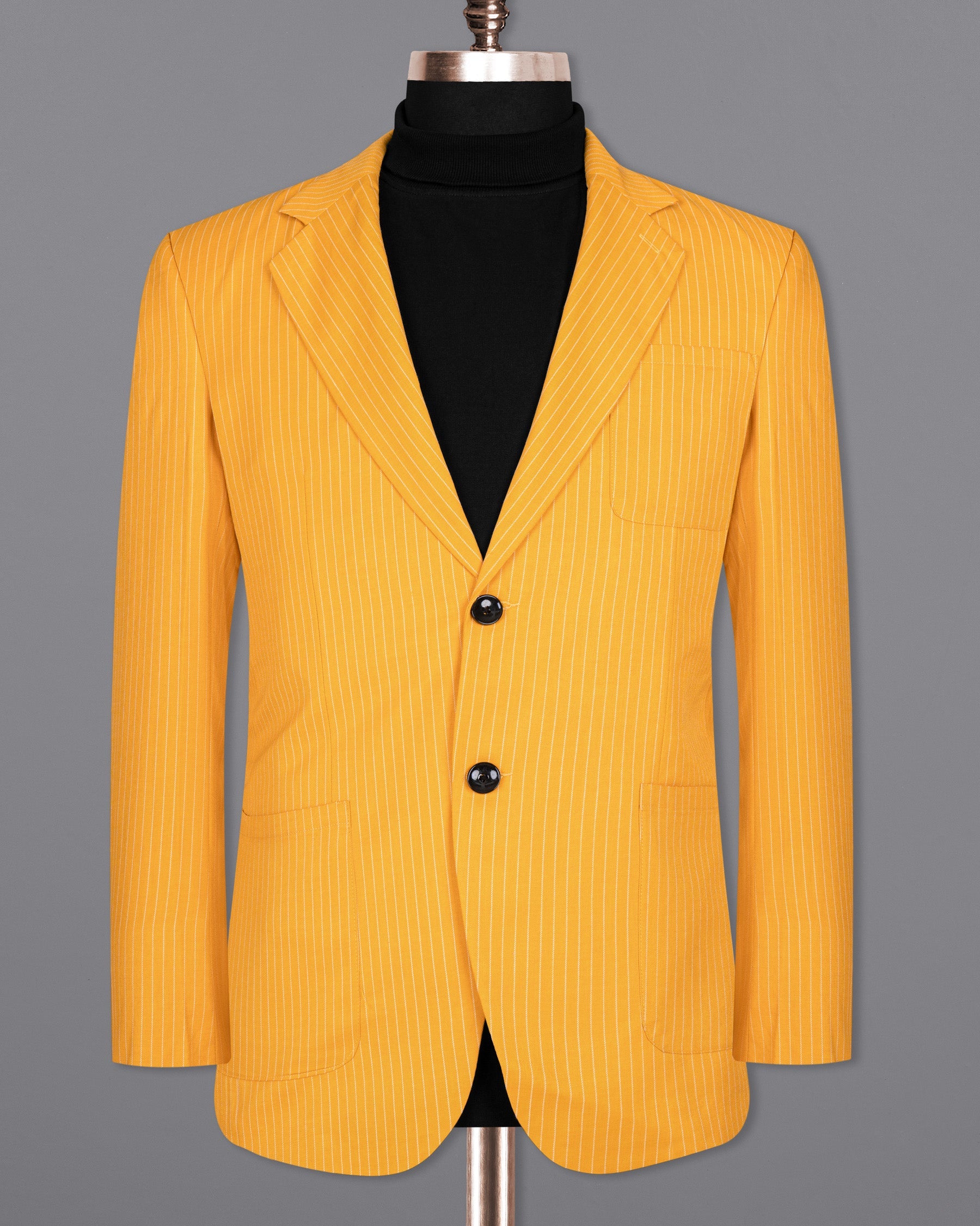 Sunshine yellow Woolrich Striped Sports Blazer BL1515-SB-PP-36, BL1515-SB-PP-38, BL1515-SB-PP-40, BL1515-SB-PP-42, BL1515-SB-PP-44, BL1515-SB-PP-46, BL1515-SB-PP-48, BL1515-SB-PP-50, BL1515-SB-PP-52, BL1515-SB-PP-54, BL1515-SB-PP-56, BL1515-SB-PP-58, BL1515-SB-PP-60