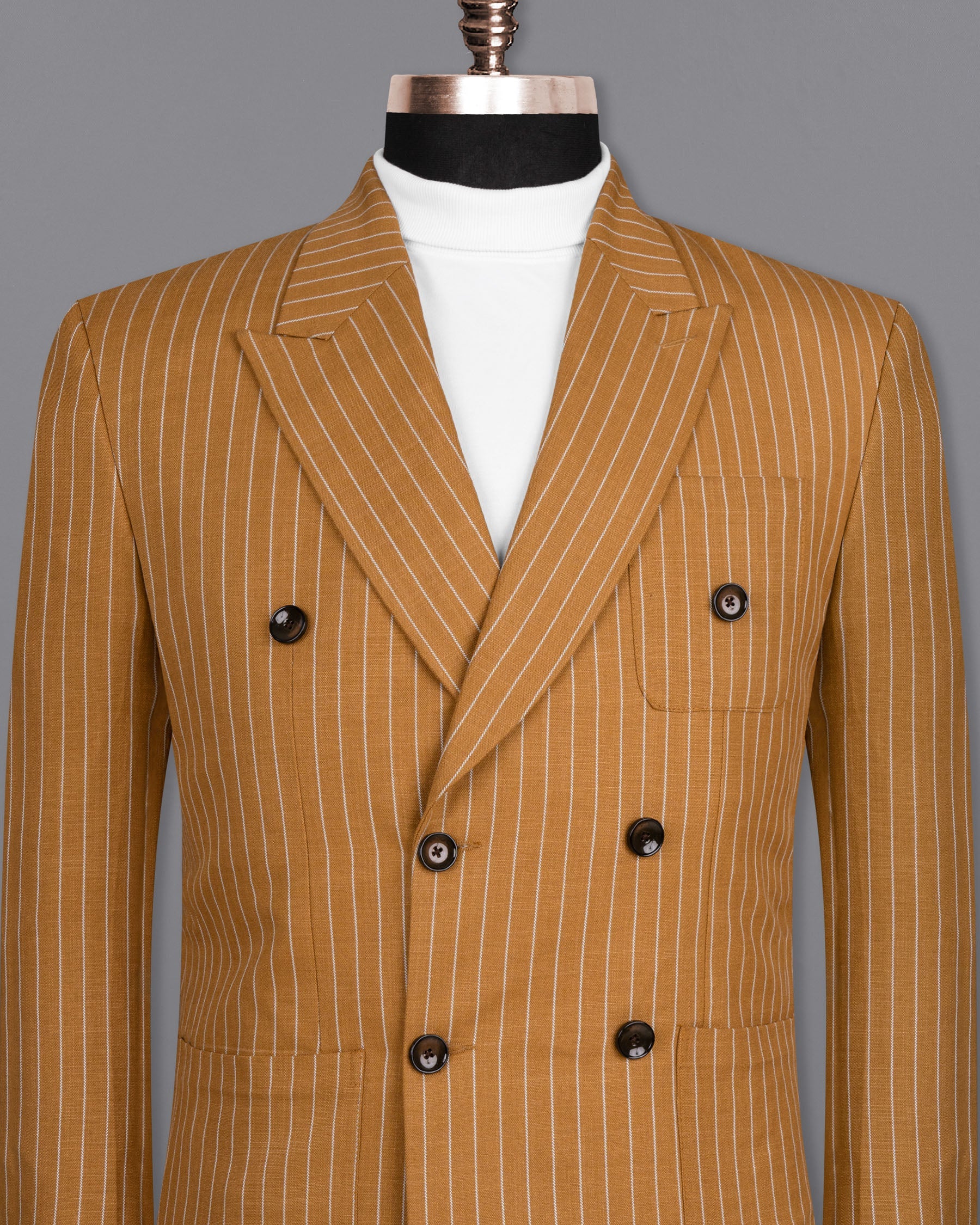 RuBl Blriped Double-BreaBled Wool Rich Blazer BL1582-DB-PP-36, BL1582-DB-PP-38, BL1582-DB-PP-40, BL1582-DB-PP-42, BL1582-DB-PP-44, BL1582-DB-PP-46, BL1582-DB-PP-48, BL1582-DB-PP-50, BL1582-DB-PP-52, BL1582-DB-PP-54, BL1582-DB-PP-56, BL1582-DB-PP-58, BL1582-DB-PP-60