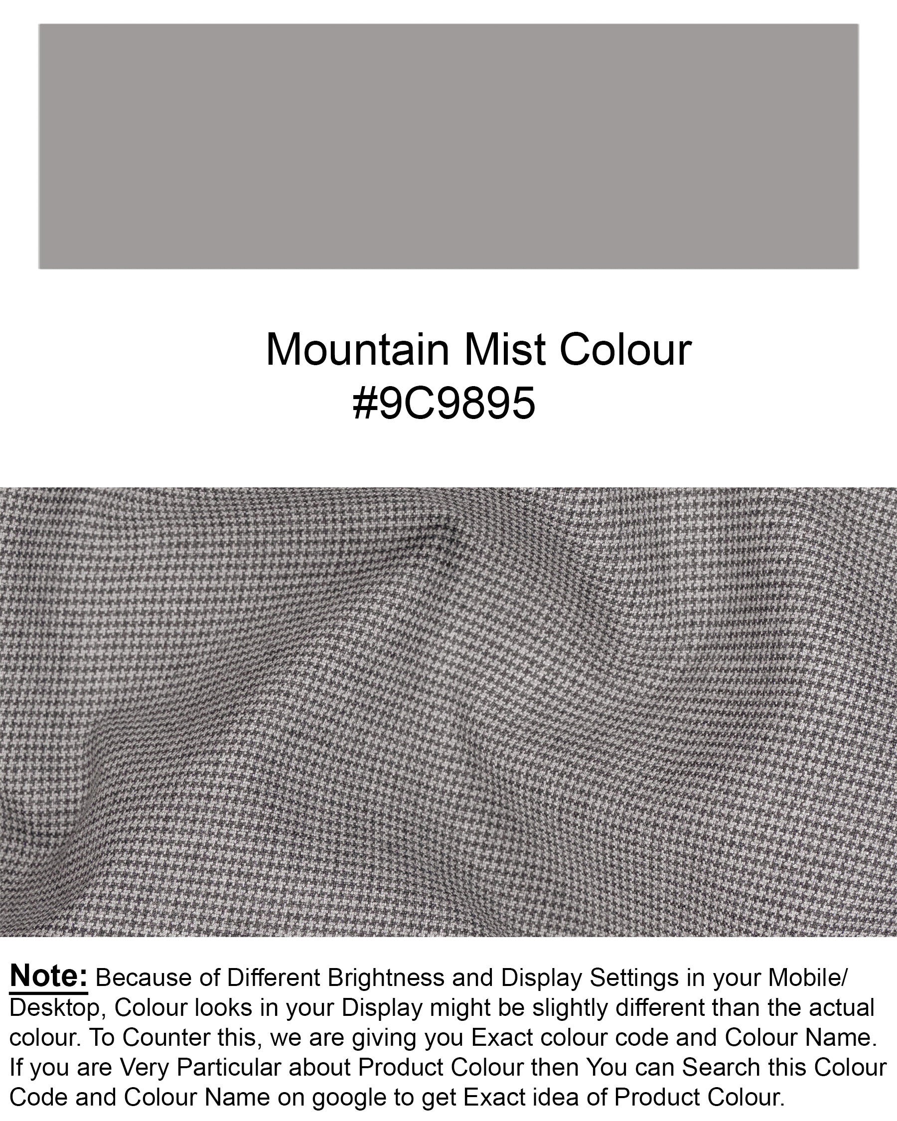 Mountain Mist Gray Houndstooth Wool Rich Double Breasted Blazer BL1589-DB-36, BL1589-DB-38, BL1589-DB-40, BL1589-DB-42, BL1589-DB-44, BL1589-DB-46, BL1589-DB-48, BL1589-DB-50, BL1589-DB-52, BL1589-DB-54, BL1589-DB-56, BL1589-DB-58, BL1589-DB-60