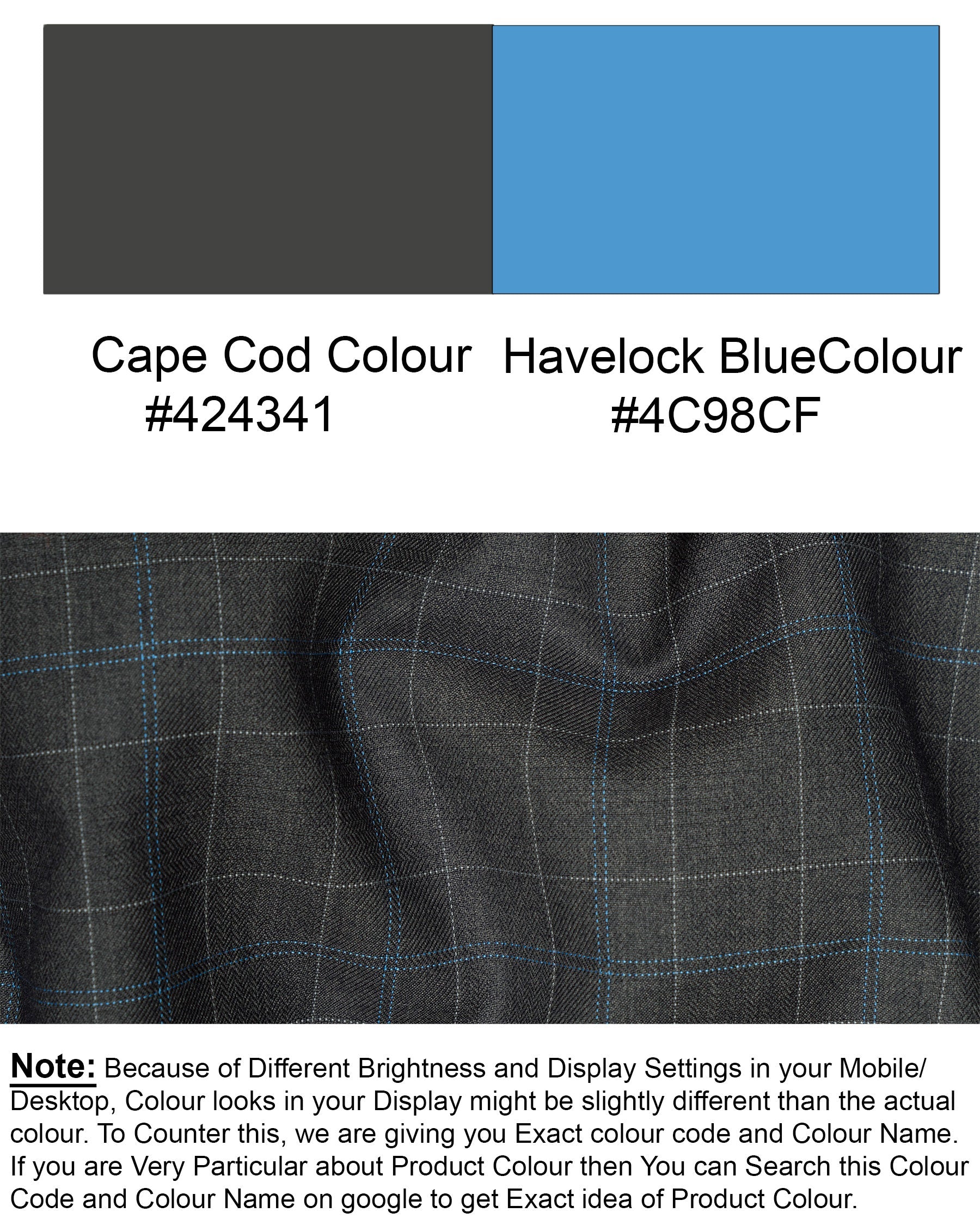 Cape Cod Gray Super fine Checkered Double Breasted Wool Rich Blazer BL1603-DB-2B-36, BL1603-DB-2B-38, BL1603-DB-2B-40, BL1603-DB-2B-42, BL1603-DB-2B-44, BL1603-DB-2B-46, BL1603-DB-2B-48, BL1603-DB-2B-50, BL1603-DB-2B-52, BL1603-DB-2B-54, BL1603-DB-2B-56, BL1603-DB-2B-58, BL1603-DB-2B-60