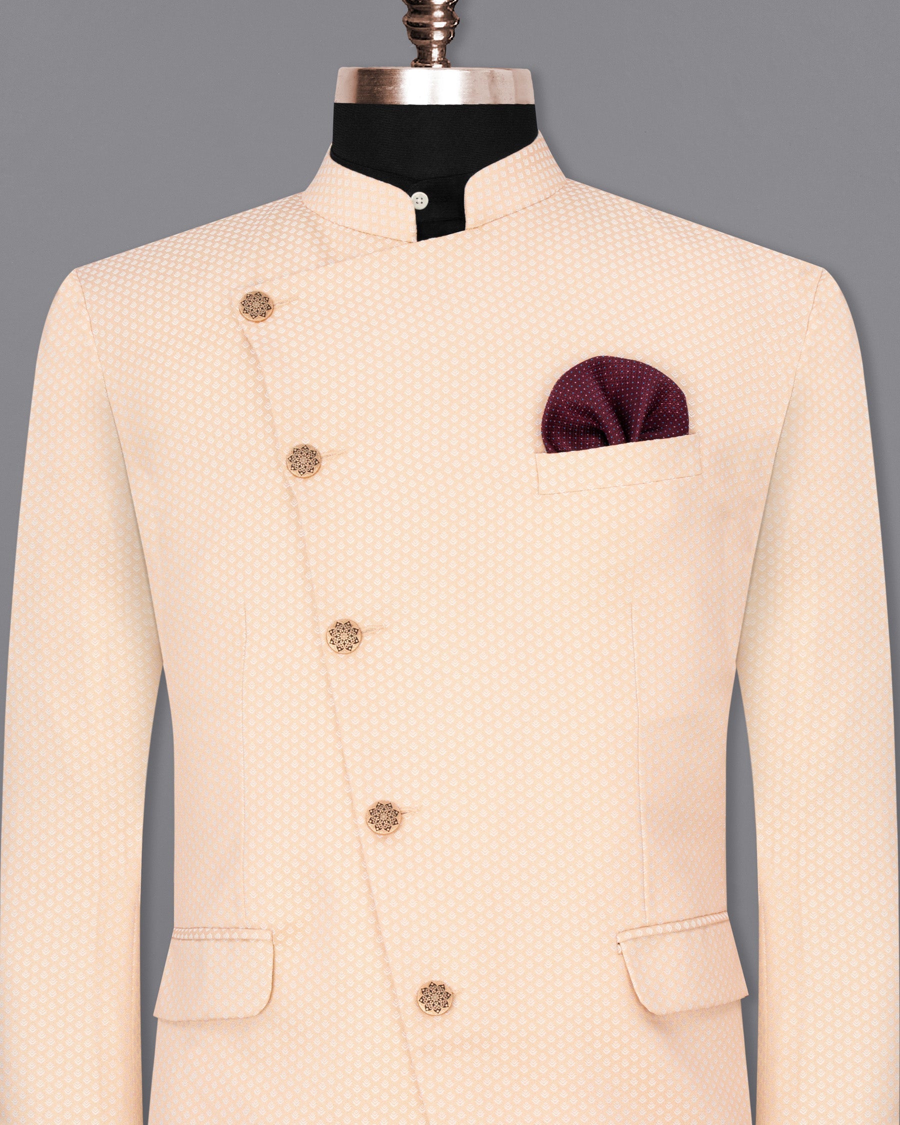 Tumbleweed Cross Placket Super Soft Bandhgala Designer Blazer