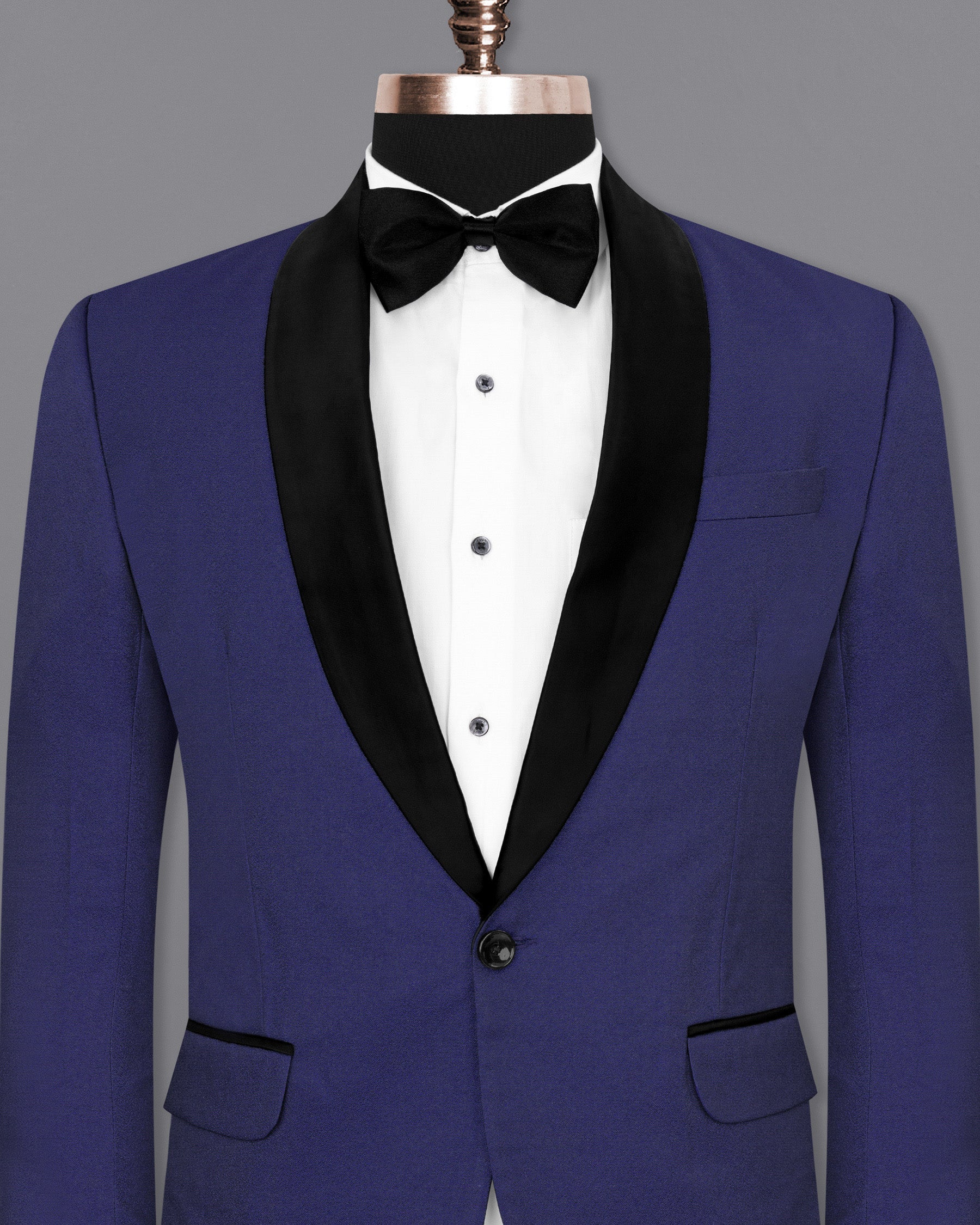 Jacarta Blue Designer Tuxedo Blazer BL1681-BKL-36, BL1681-BKL-38, BL1681-BKL-40, BL1681-BKL-42, BL1681-BKL-44, BL1681-BKL-46, BL1681-BKL-48, BL1681-BKL-50, BL1681-BKL-52, BL1681-BKL-54, BL1681-BKL-56, BL1681-BKL-58, BL1681-BKL-60