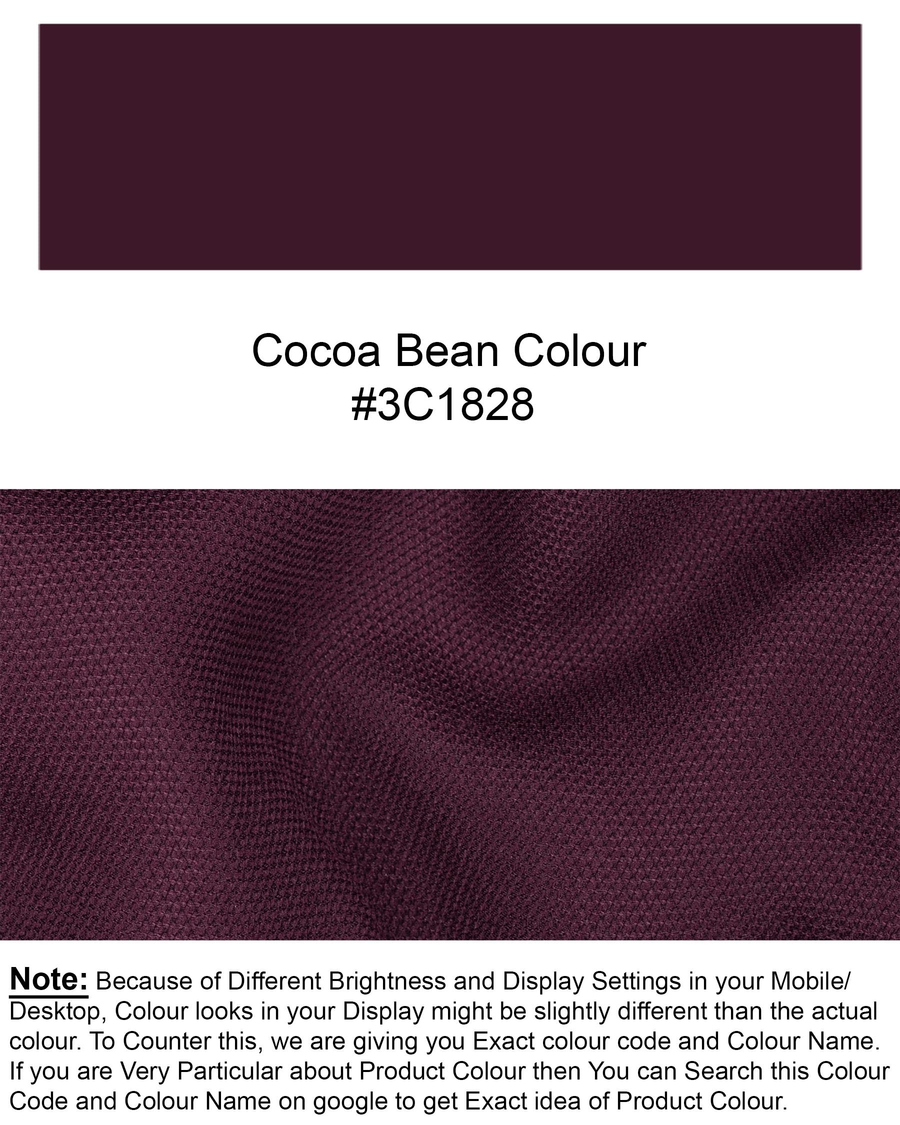 Cocoa Bean Designer Blazer BL1783-SB-36, BL1783-SB-38, BL1783-SB-40, BL1783-SB-42, BL1783-SB-44, BL1783-SB-46, BL1783-SB-48, BL1783-SB-50, BL1783-SB-52, BL1783-SB-54, BL1783-SB-56, BL1783-SB-58, BL1783-SB-60