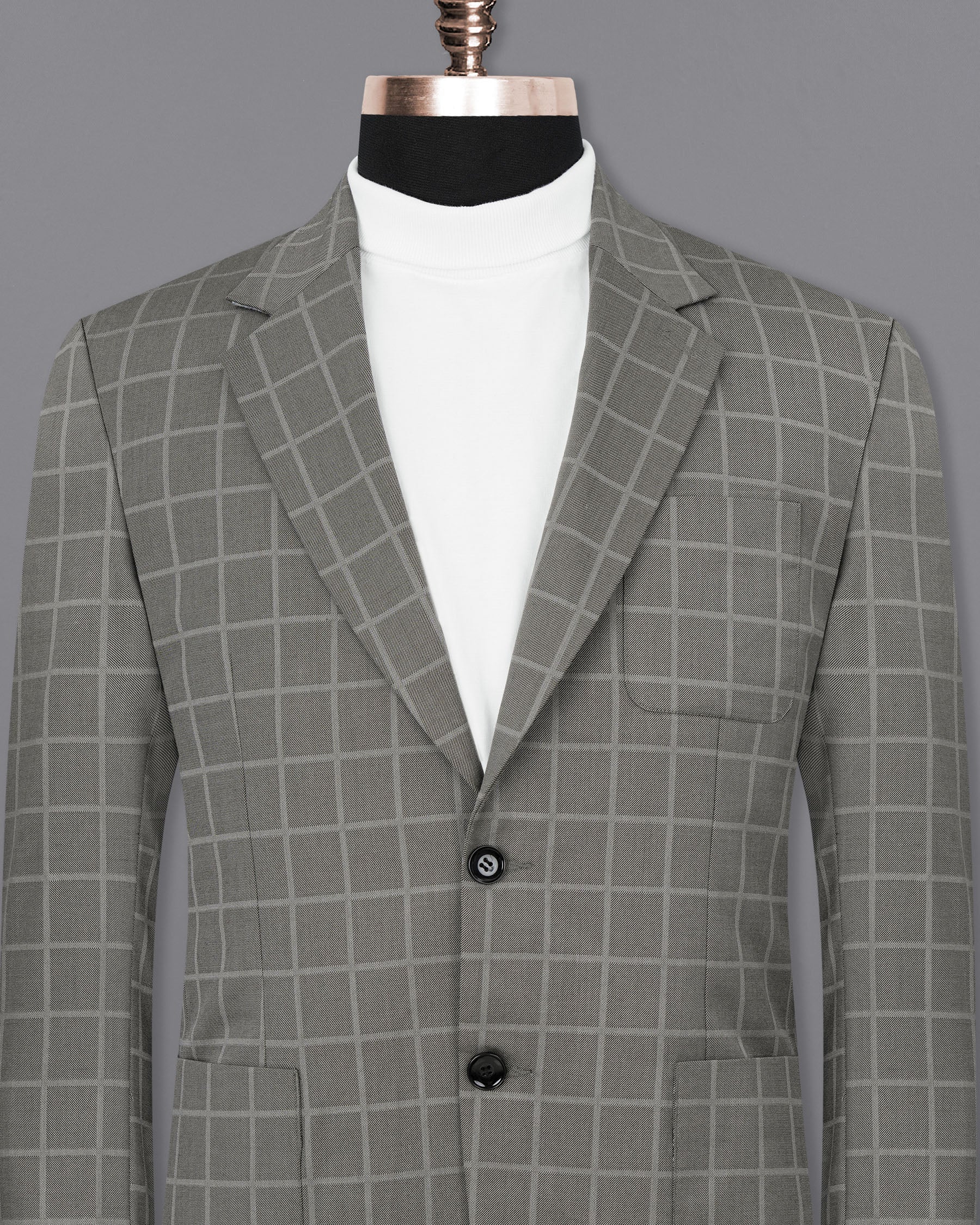 Hurricane Windowpane Single Breasted Sports Blazer BL1857-SB-PP-36, BL1857-SB-PP-38, BL1857-SB-PP-40, BL1857-SB-PP-42, BL1857-SB-PP-44, BL1857-SB-PP-46, BL1857-SB-PP-48, BL1857-SB-PP-50, BL1857-SB-PP-52, BL1857-SB-PP-54, BL1857-SB-PP-56, BL1857-SB-PP-58, BL1857-SB-PP-60