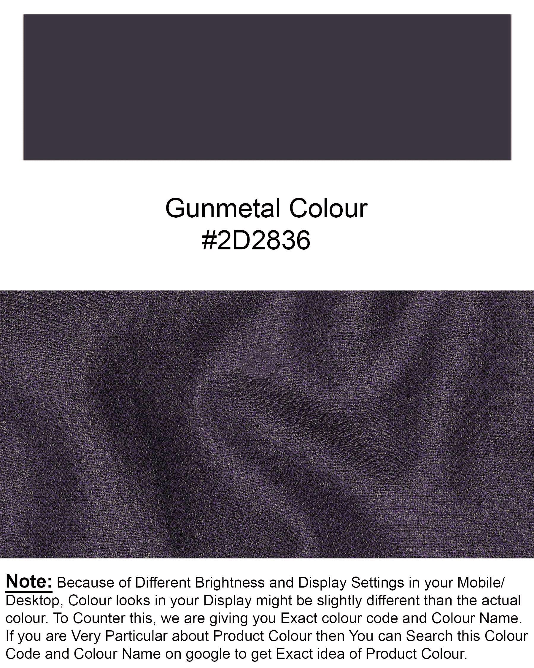 Gunmetal Purple Subtle Plaid Tuxedo Blazer BL1909-BKL-36,BL1909-BKL-38,BL1909-BKL-40,BL1909-BKL-42,BL1909-BKL-44,BL1909-BKL-46,BL1909-BKL-48,BL1909-BKL-50,BL1909-BKL-52,BL1909-BKL-54,BL1909-BKL-56,BL1909-BKL-58,BL1909-BKL-60