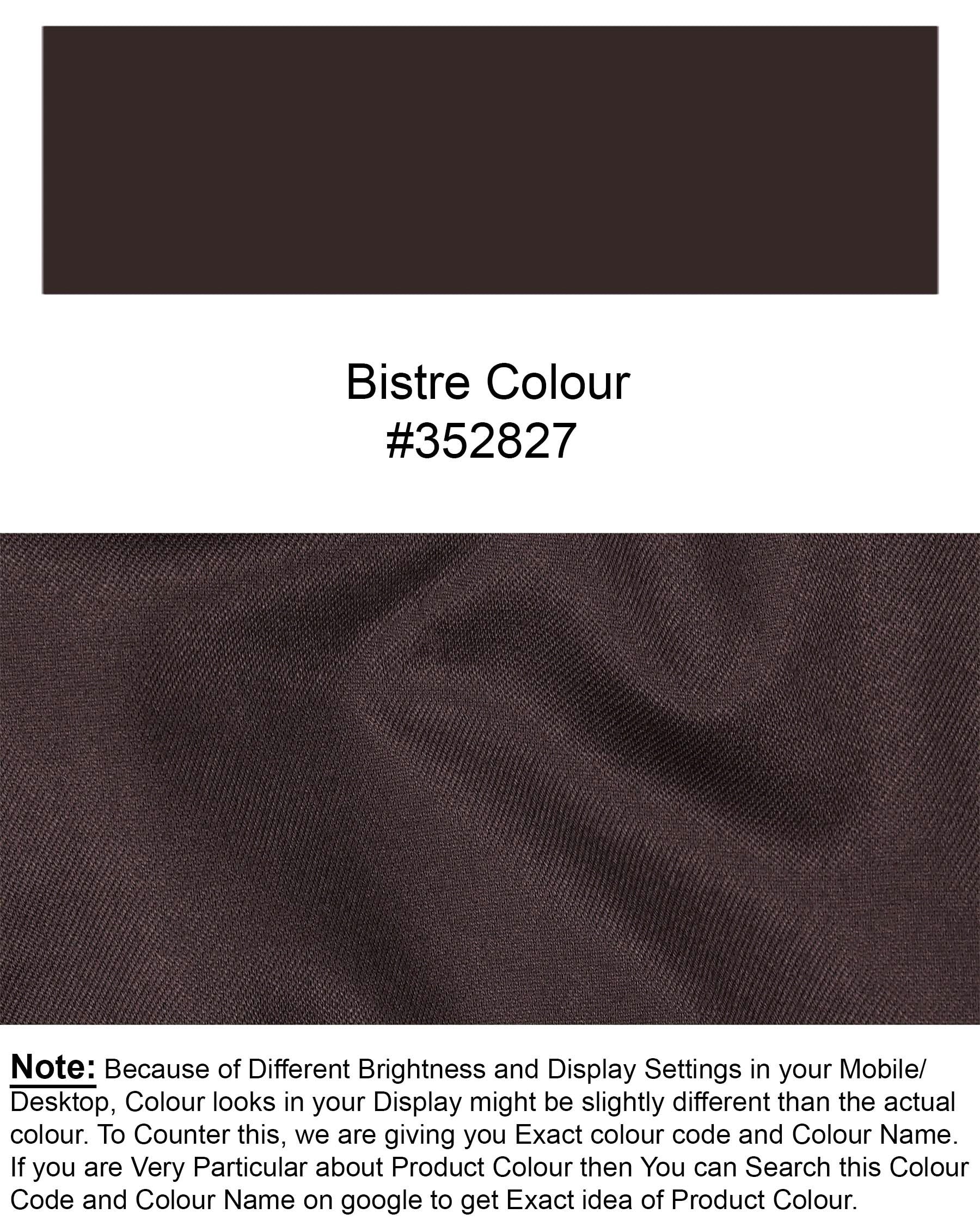 Bistre Brown Single Breasted Blazer BL1910-SB-36,BL1910-SB-38,BL1910-SB-40,BL1910-SB-42,BL1910-SB-44,BL1910-SB-46,BL1910-SB-48,BL1910-SB-50,BL1910-SB-52,BL1910-SB-54,BL1910-SB-56,BL1910-SB-58,BL1910-SB-60