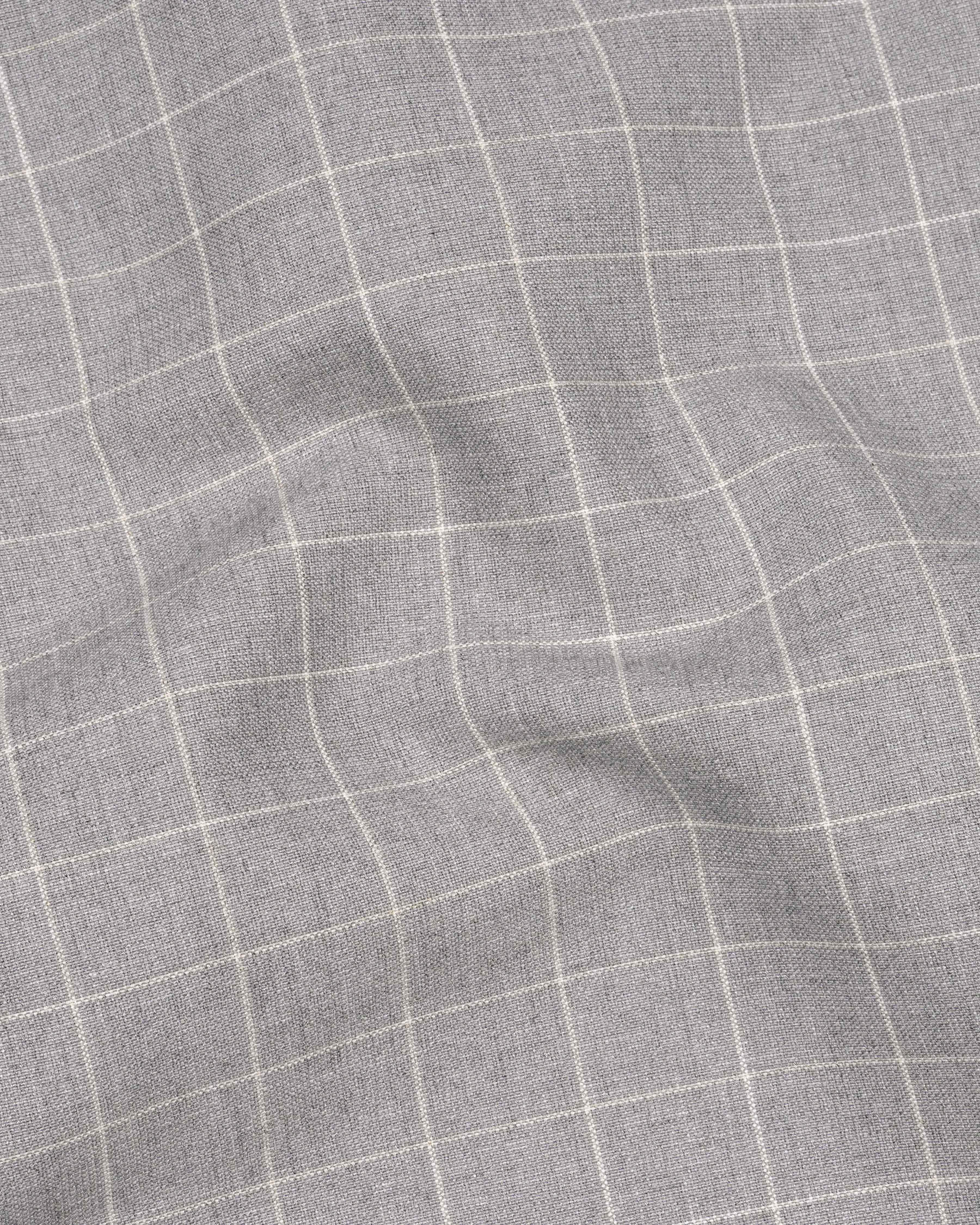 Hurricane Gray Windowpane Double Breasted Blazer BL1924-DB-36,BL1924-DB-38,BL1924-DB-40,BL1924-DB-42,BL1924-DB-44,BL1924-DB-46,BL1924-DB-48,BL1924-DB-50,BL1924-DB-52,BL1924-DB-54,BL1924-DB-56,BL1924-DB-58,BL1924-DB-60 