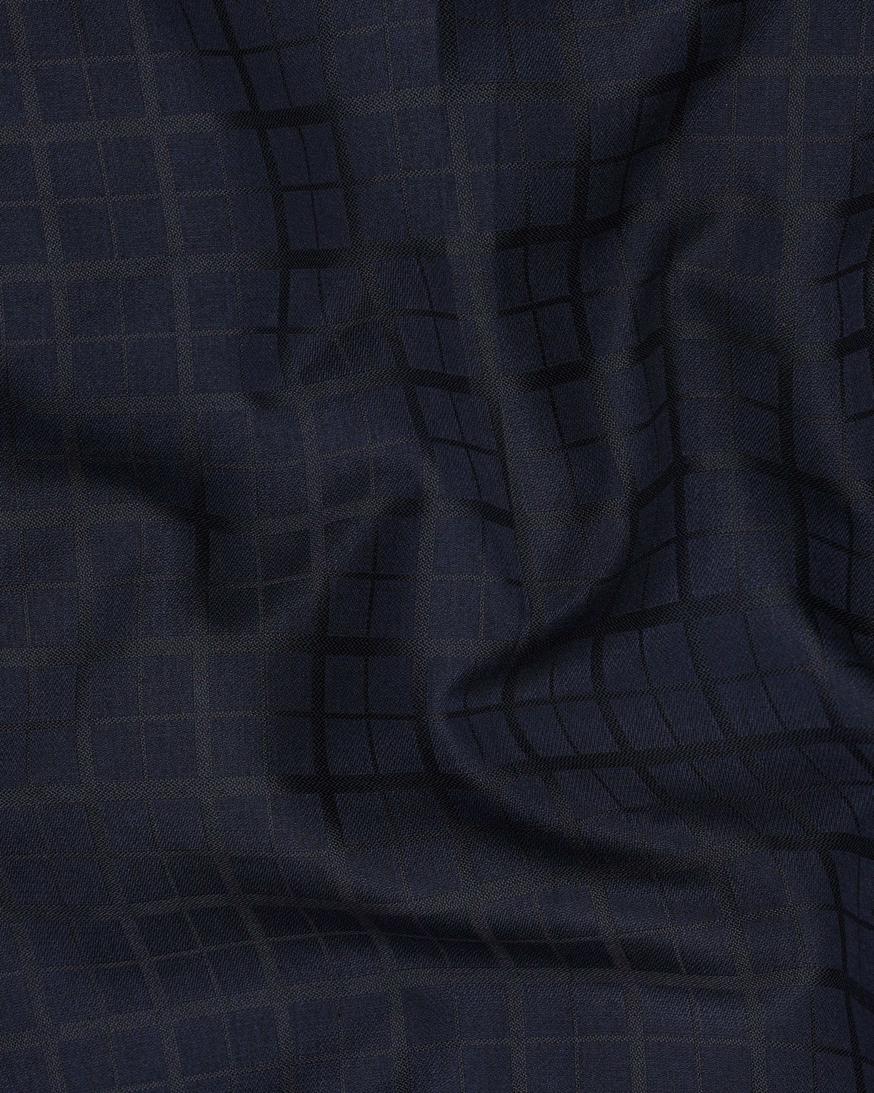 Bleached Cedar Navy Blue subtle Plaid Single Breasted Blazer BL1938-SB-36,BL1938-SB-38,BL1938-SB-40,BL1938-SB-42,BL1938-SB-44,BL1938-SB-46,BL1938-SB-48,BL1938-SB-50,BL1938-SB-52,BL1938-SB-54,BL1938-SB-56,BL1938-SB-58,BL1938-SB-60