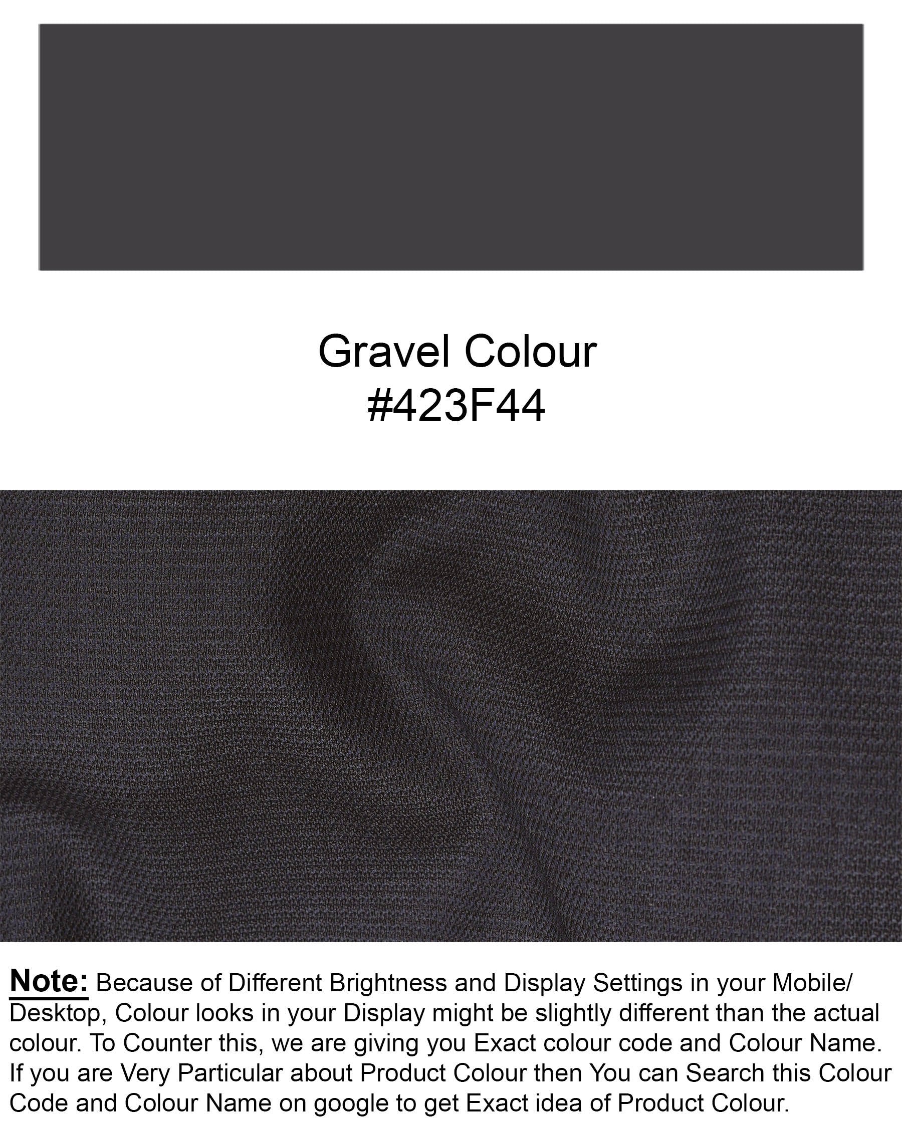 Gravel Gray Single Breasted Blazer BL1965-SBP-36, BL1965-SBP-38, BL1965-SBP-40, BL1965-SBP-42, BL1965-SBP-44, BL1965-SBP-46, BL1965-SBP-48, BL1965-SBP-50, BL1965-SBP-52, BL1965-SBP-54, BL1965-SBP-56, BL1965-SBP-58, BL1965-SBP-60