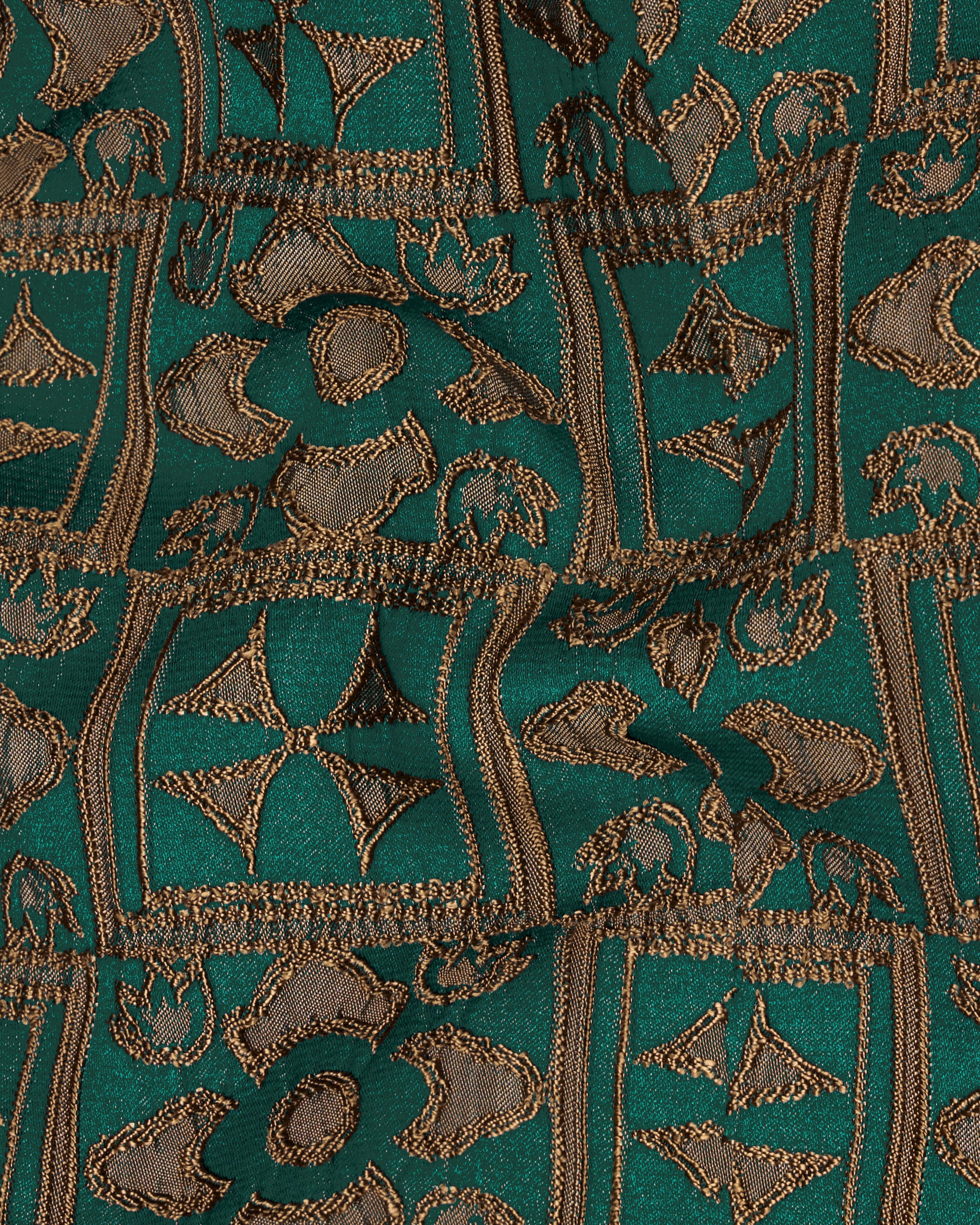 Everglade Green with Millbrook Brown Embroidered Blazer BL2355-SB-36, BL2355-SB-38, BL2355-SB-40, BL2355-SB-42, BL2355-SB-44, BL2355-SB-46, BL2355-SB-48, BL2355-SB-50, BL2355-SB-52, BL2355-SB-54, BL2355-SB-56, BL2355-SB-58, BL2355-SB-60