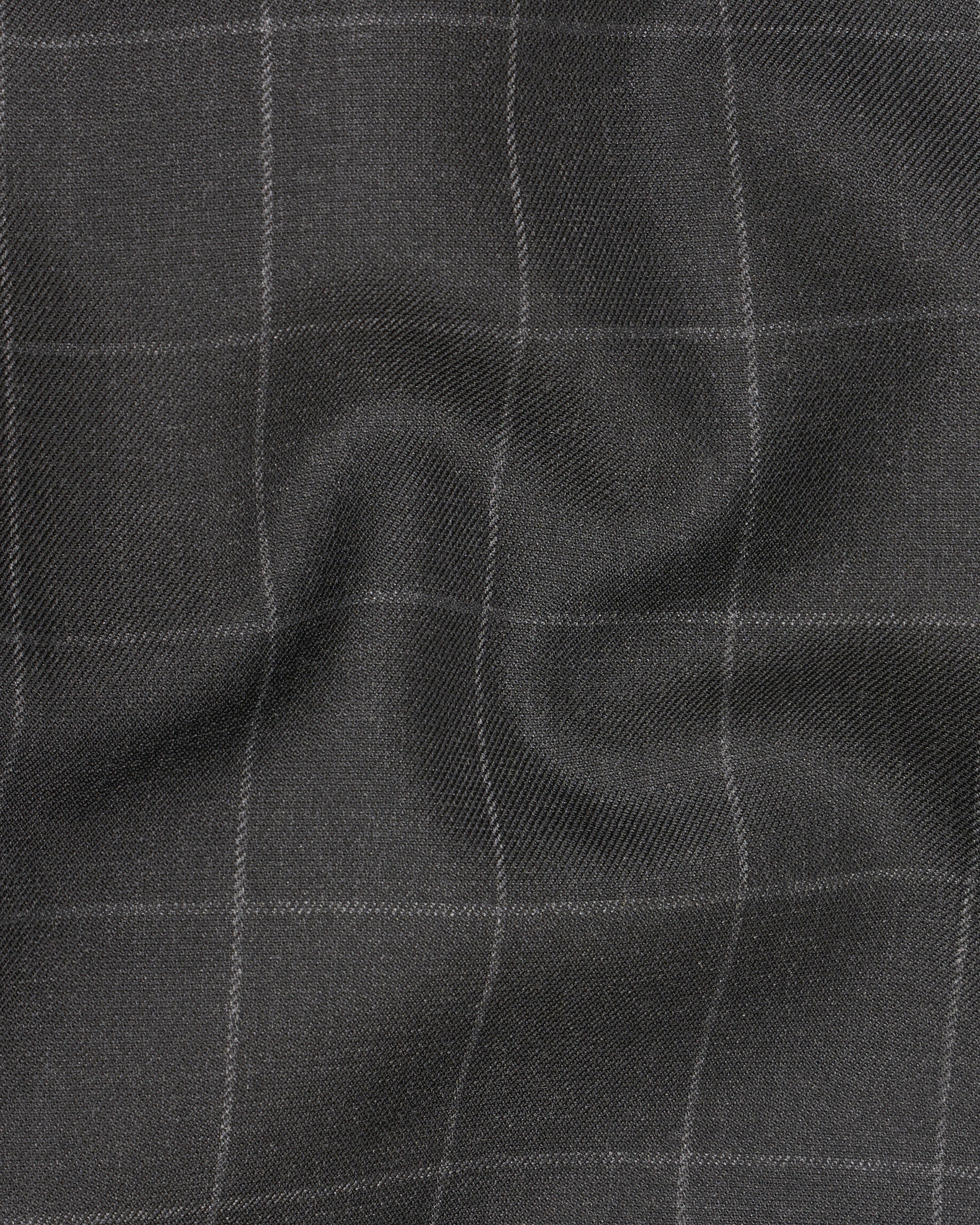 Charcoal Gray Windowpane Single Breasted Blazer ,BL2473-SB-36, BL2473-SB-38, BL2473-SB-40, BL2473-SB-42, BL2473-SB-44, BL2473-SB-46, BL2473-SB-48, BL2473-SB-50, BL2473-SB-52, BL2473-SB-54, BL2473-SB-56, BL2473-SB-58, BL2473-SB-60