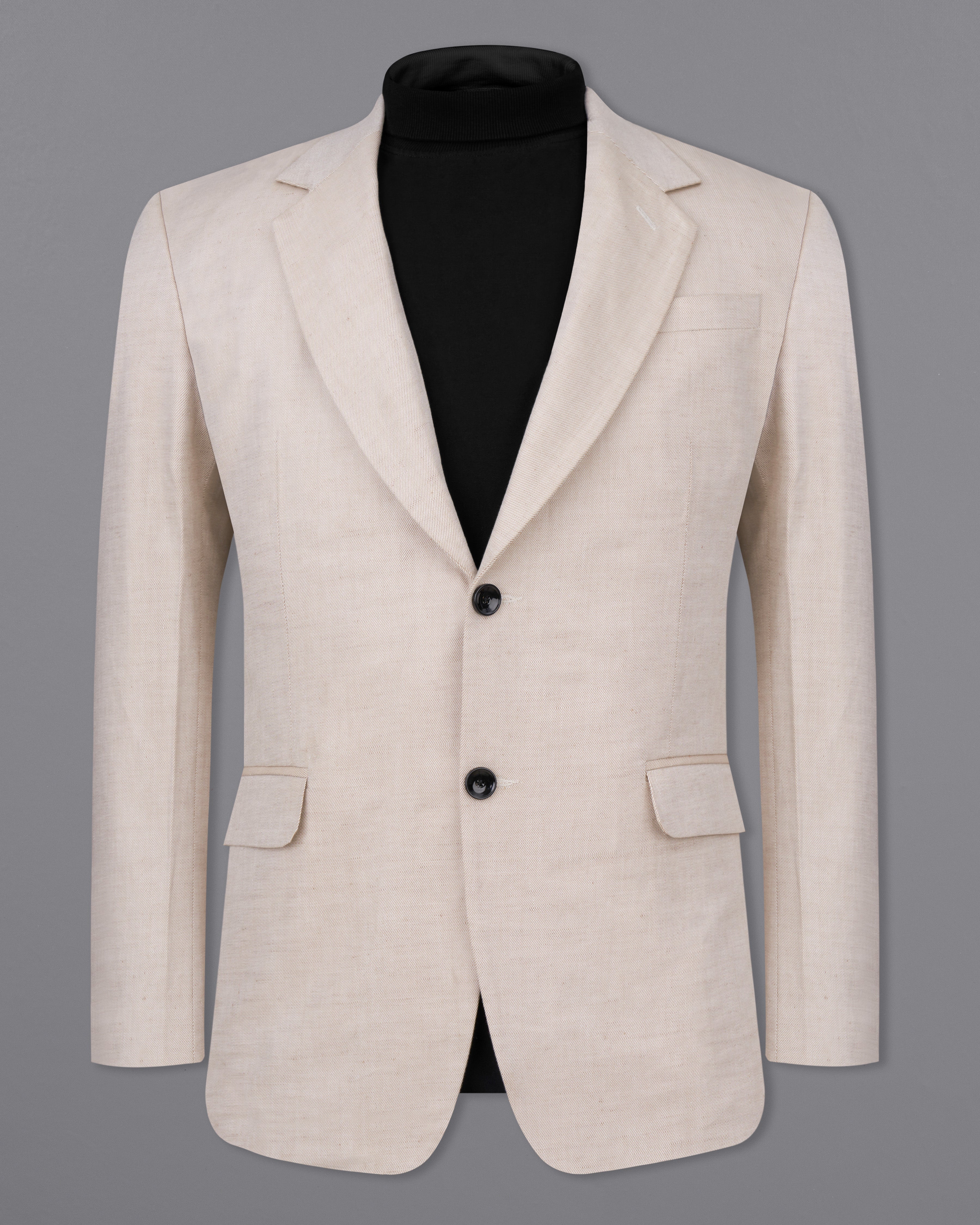 Swirl Cream Luxurious Linen Blazer BL2492-SB-36, BL2492-SB-38, BL2492-SB-40, BL2492-SB-42, BL2492-SB-44, BL2492-SB-46, BL2492-SB-48, BL2492-SB-50, BL2492-SB-52, BL2492-SB-54, BL2492-SB-56, BL2492-SB-58, BL2492-SB-60