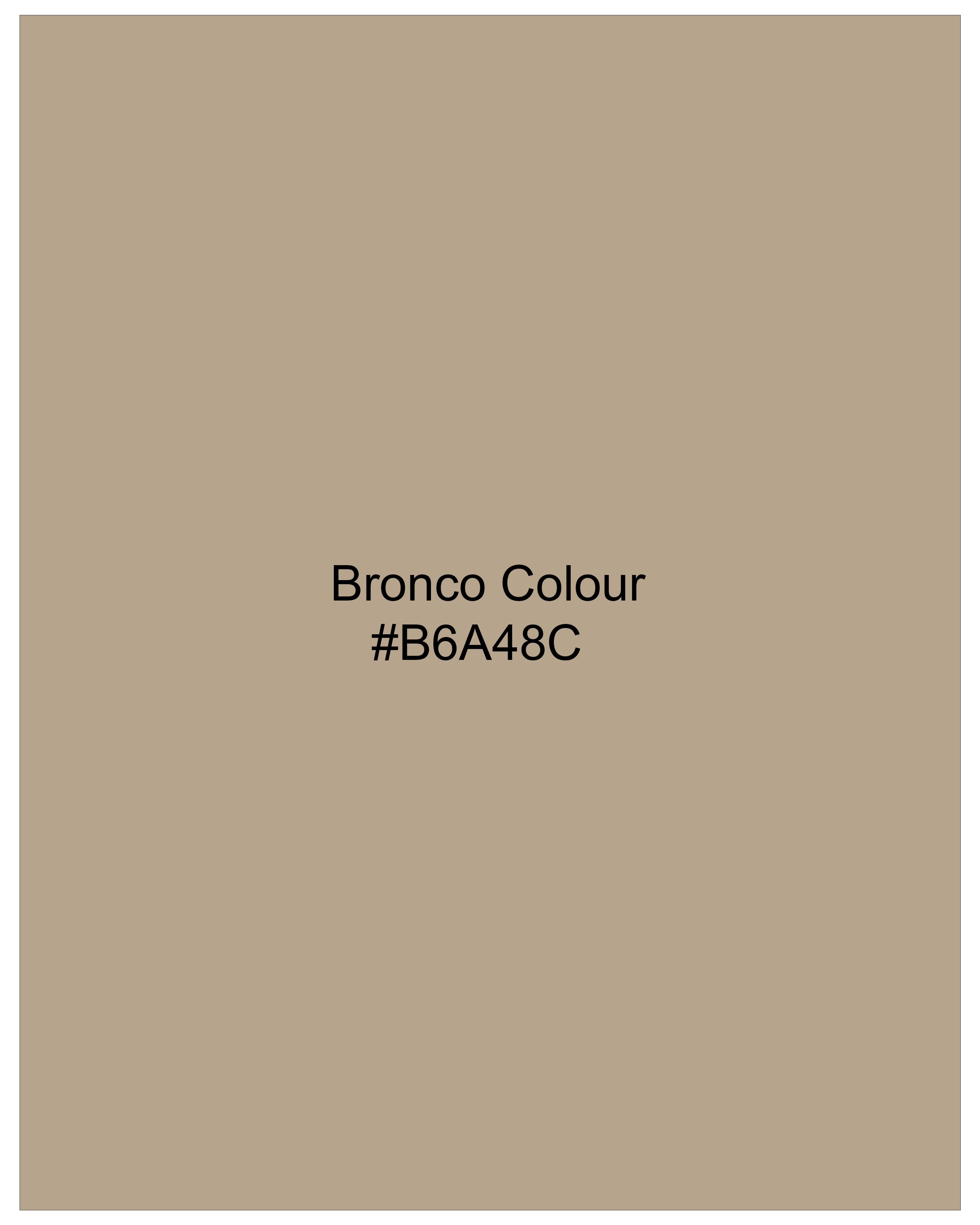 Bronco Brown Wool Rich Blazer