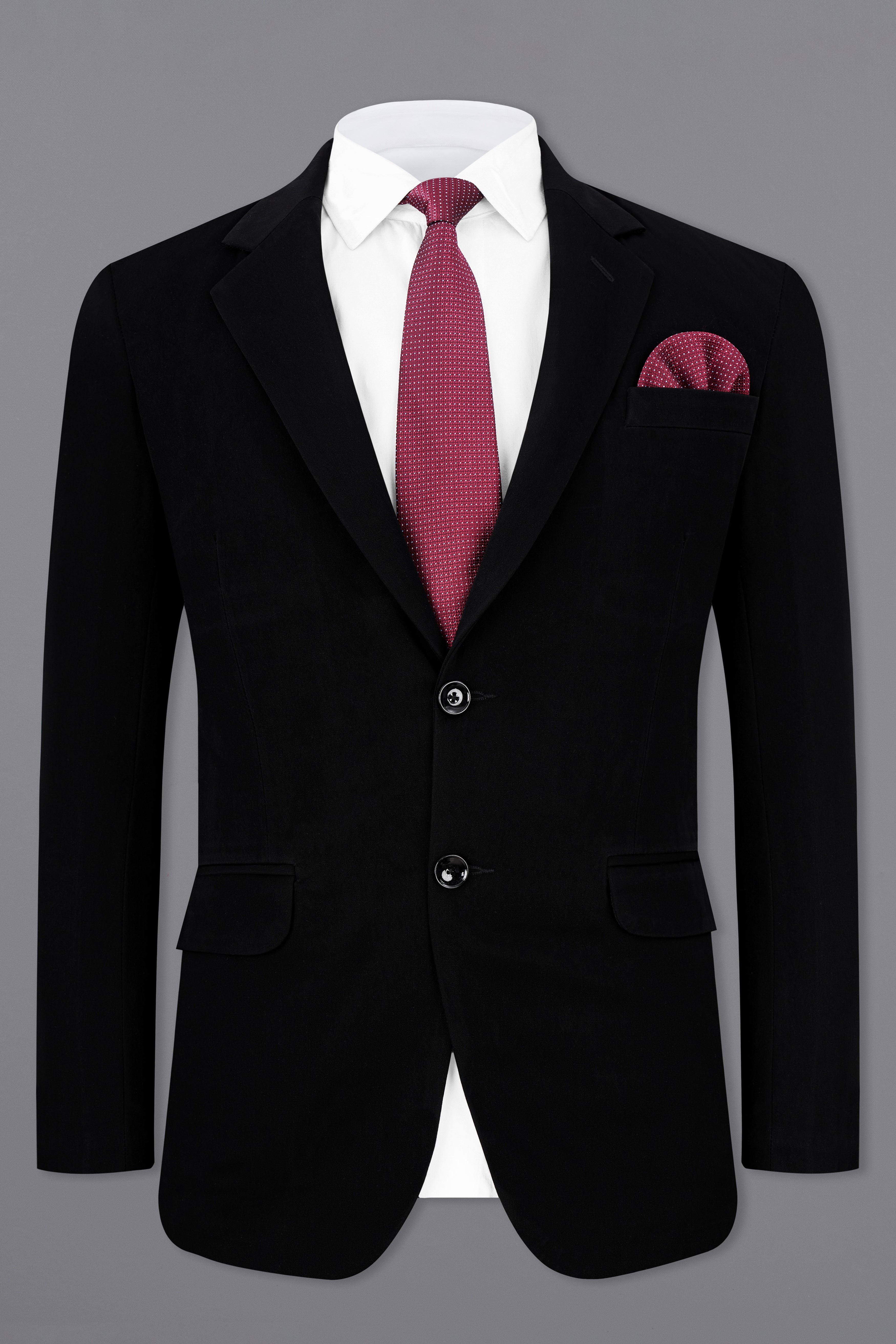 Korean Black ( The Best Black We Have ) Single Breasted Blazer