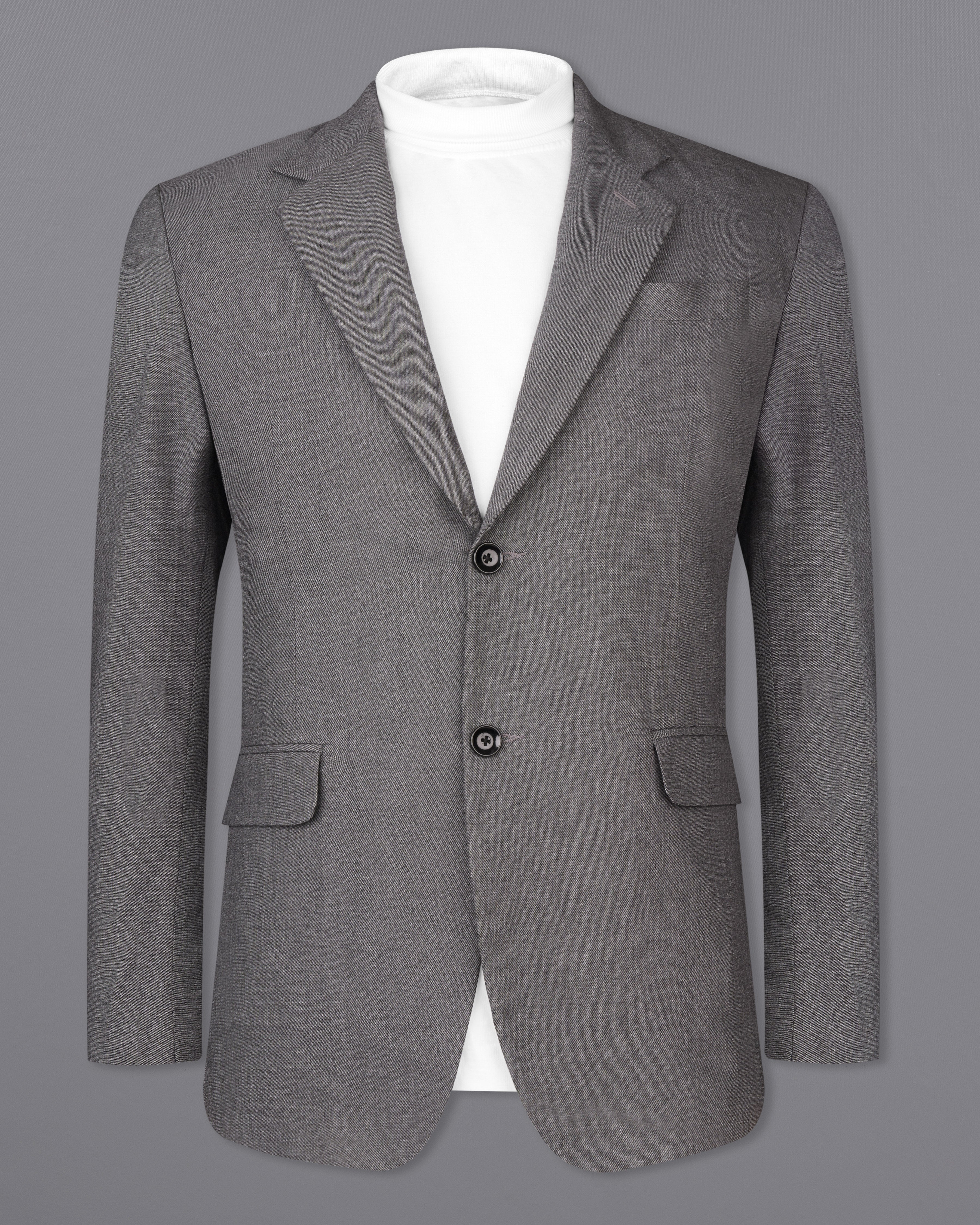 Ironside Gray Single Breasted Blazer BL2569-SB-36,BL2569-SB-38,BL2569-SB-40,BL2569-SB-42,BL2569-SB-44,BL2569-SB-46,BL2569-SB-48,BL2569-SB-50,,BL2569-SB-52,BL2569-SB-54,BL2569-SB-56,BL2569-SB-58,BL2569-SB-60