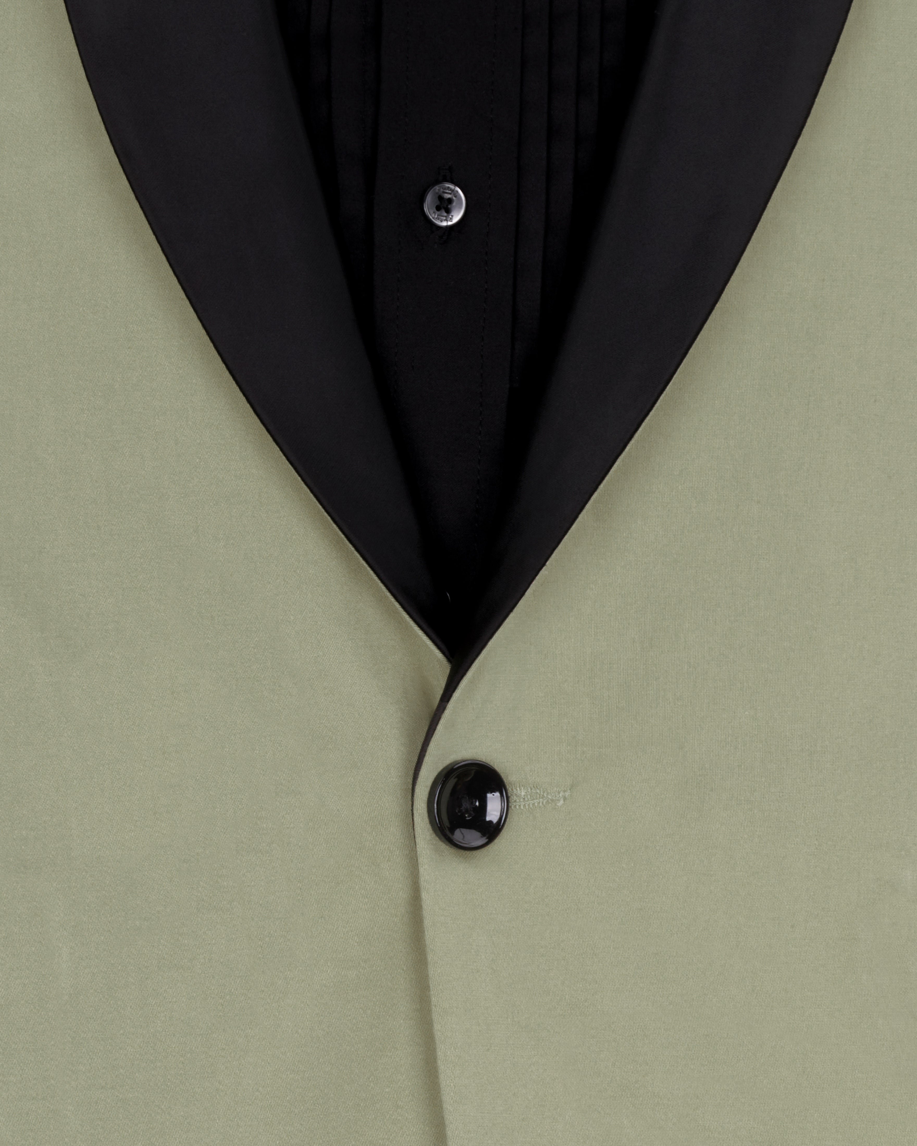 Granite Green Tuxedo With Black Lapel Premium Cotton Stretchable Blazer BL2666-BKL-36, BL2666-BKL-38, BL2666-BKL-40, BL2666-BKL-42, BL2666-BKL-44, BL2666-BKL-46, BL2666-BKL-48, BL2666-BKL-50, BL2666-BKL-52, BL2666-BKL-54, BL2666-BKL-56, BL2666-BKL-58, BL2666-BKL-60