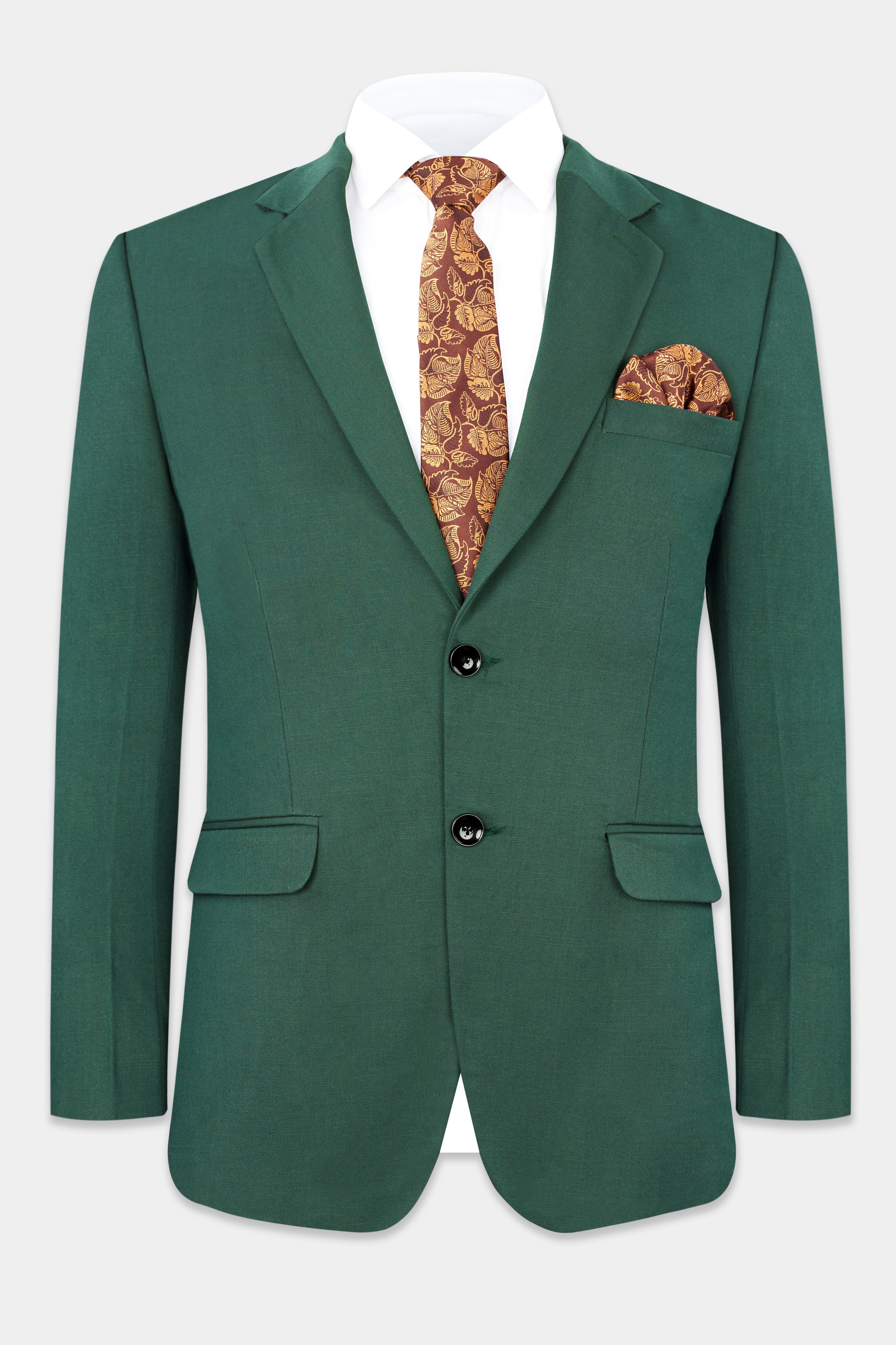 Everglade Green Wool Rich Single Breasted Stretchable traveler Blazer BL2710-SB-36, BL2710-SB-38, BL2710-SB-40, BL2710-SB-42, BL2710-SB-44, BL2710-SB-46, BL2710-SB-48, BL2710-SB-50, BL2710-SB-52, BL2710-SB-54, BL2710-SB-56, BL2710-SB-58, BL2710-SB-60