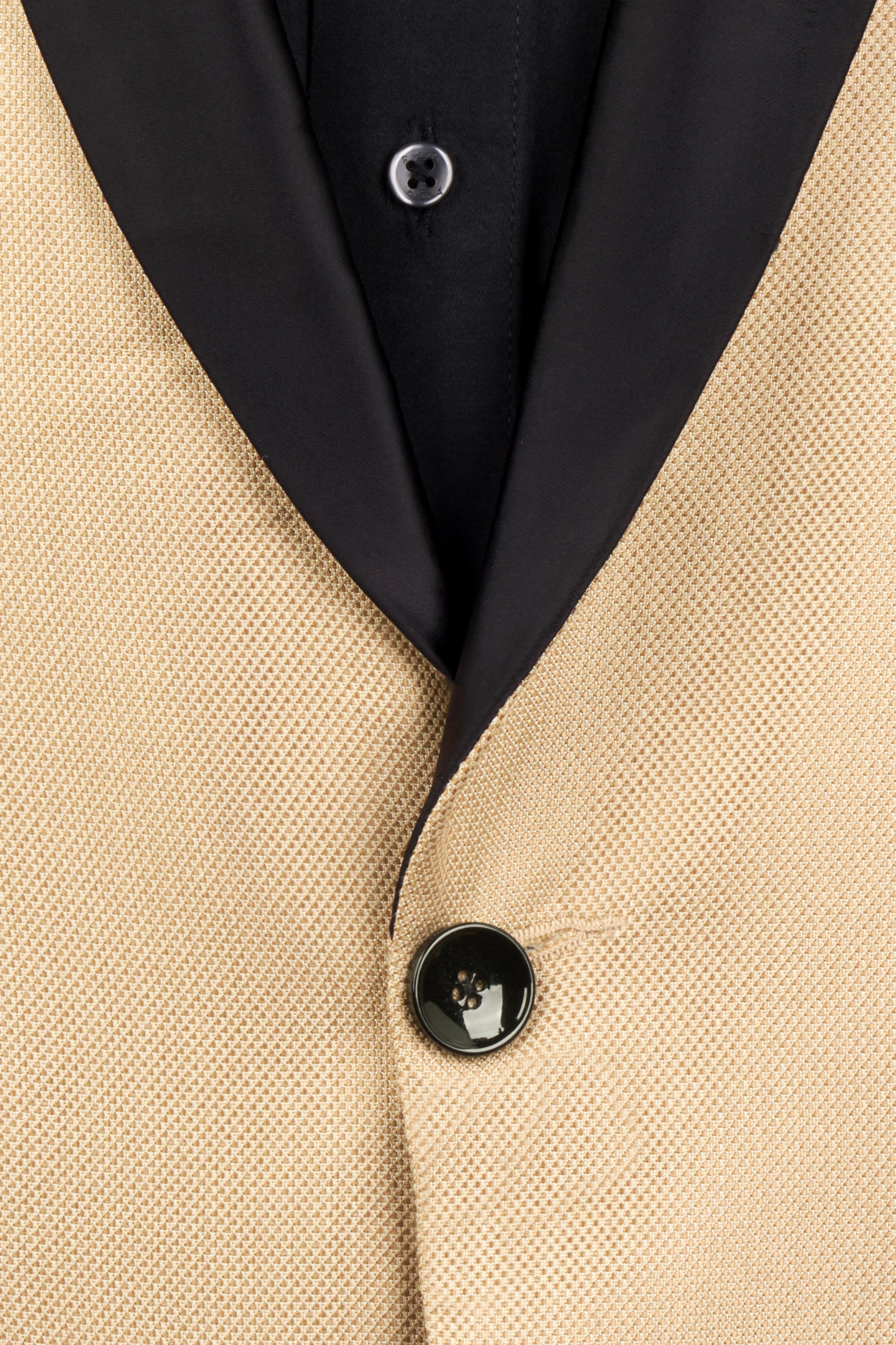 Thistle Brown Dobby Textured Tuxedo Blazer