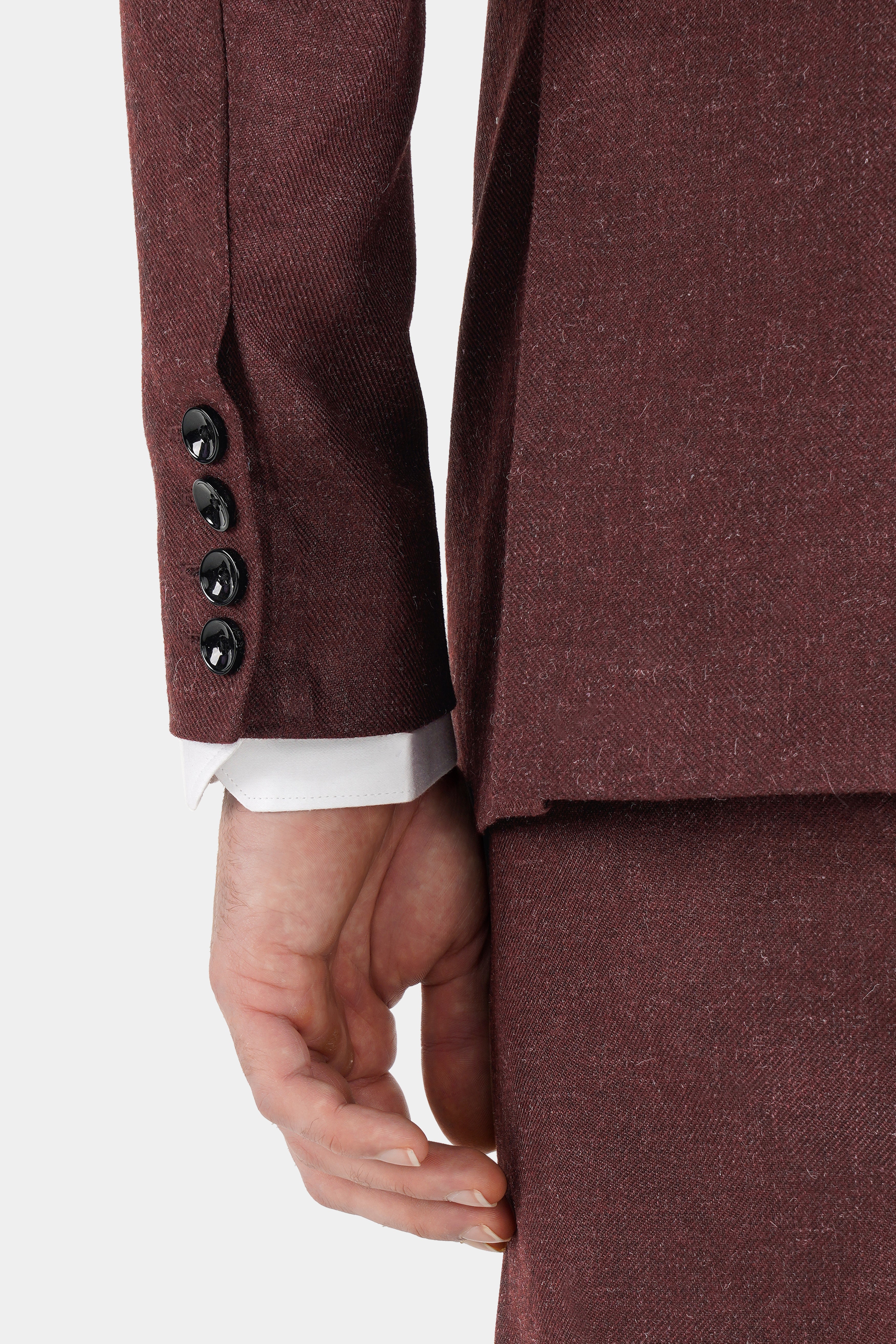 Noir Maroon Tweed Single Breasted Designer Blazer BL2732-SB-PP-D150-36, BL2732-SB-PP-D150-38, BL2732-SB-PP-D150-40, BL2732-SB-PP-D150-42, BL2732-SB-PP-D150-44, BL2732-SB-PP-D150-46, BL2732-SB-PP-D150-48, BL2732-SB-PP-D150-50, BL2732-SB-PP-D150-52, BL2732-SB-PP-D150-54, BL2732-SB-PP-D150-56, BL2732-SB-PP-D150-58, BL2732-SB-PP-D150-60