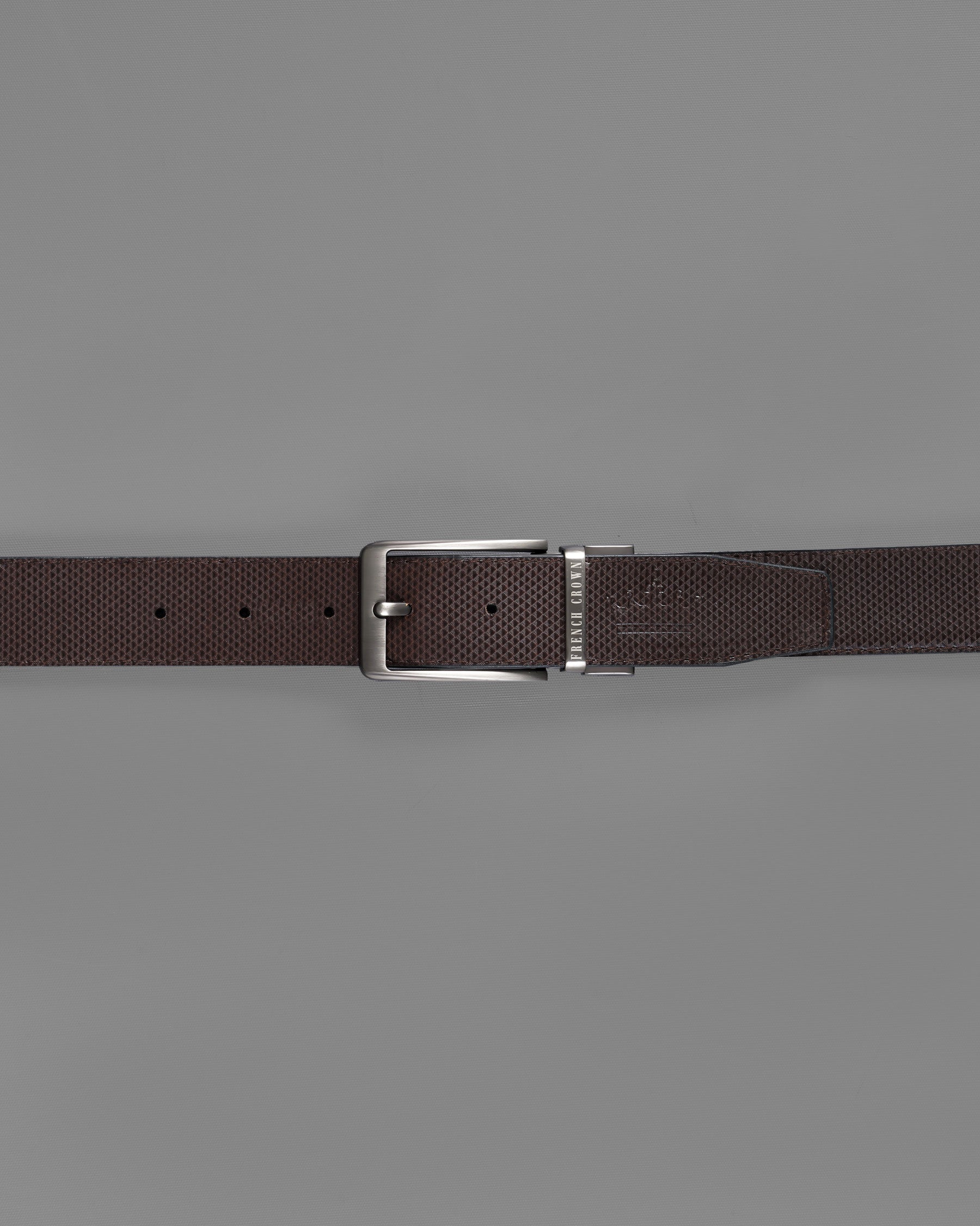 Silver Buckle with Jade Black and Brown Leather Free Handcrafted Reversible Belt BT056-28, BT056-30, BT056-32, BT056-34, BT056-36, BT056-38