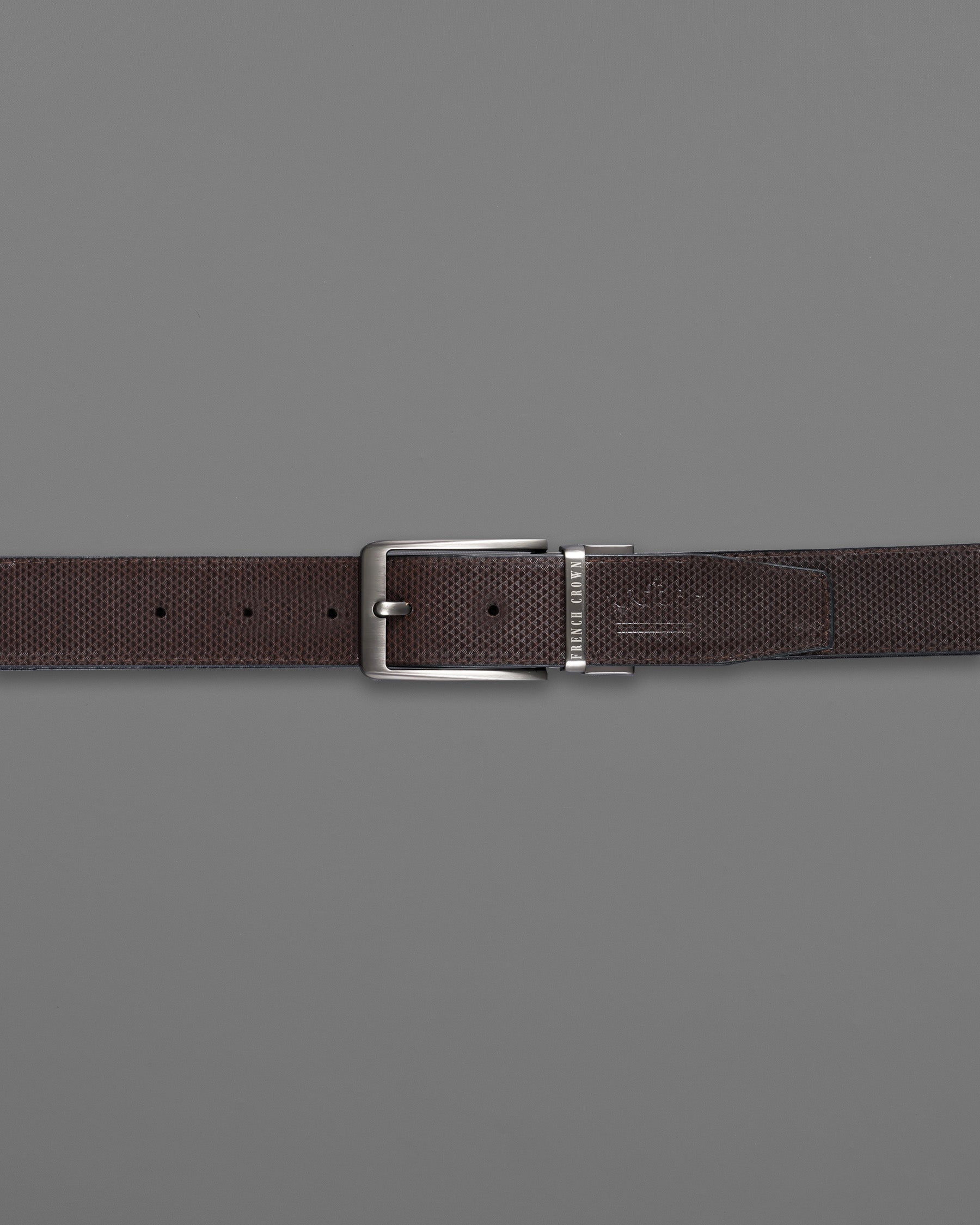 Silver Buckle with Jade Black and Brown Leather Free Handcrafted Reversible Belt BT058-28, BT058-30, BT058-32, BT058-34, BT058-36, BT058-38