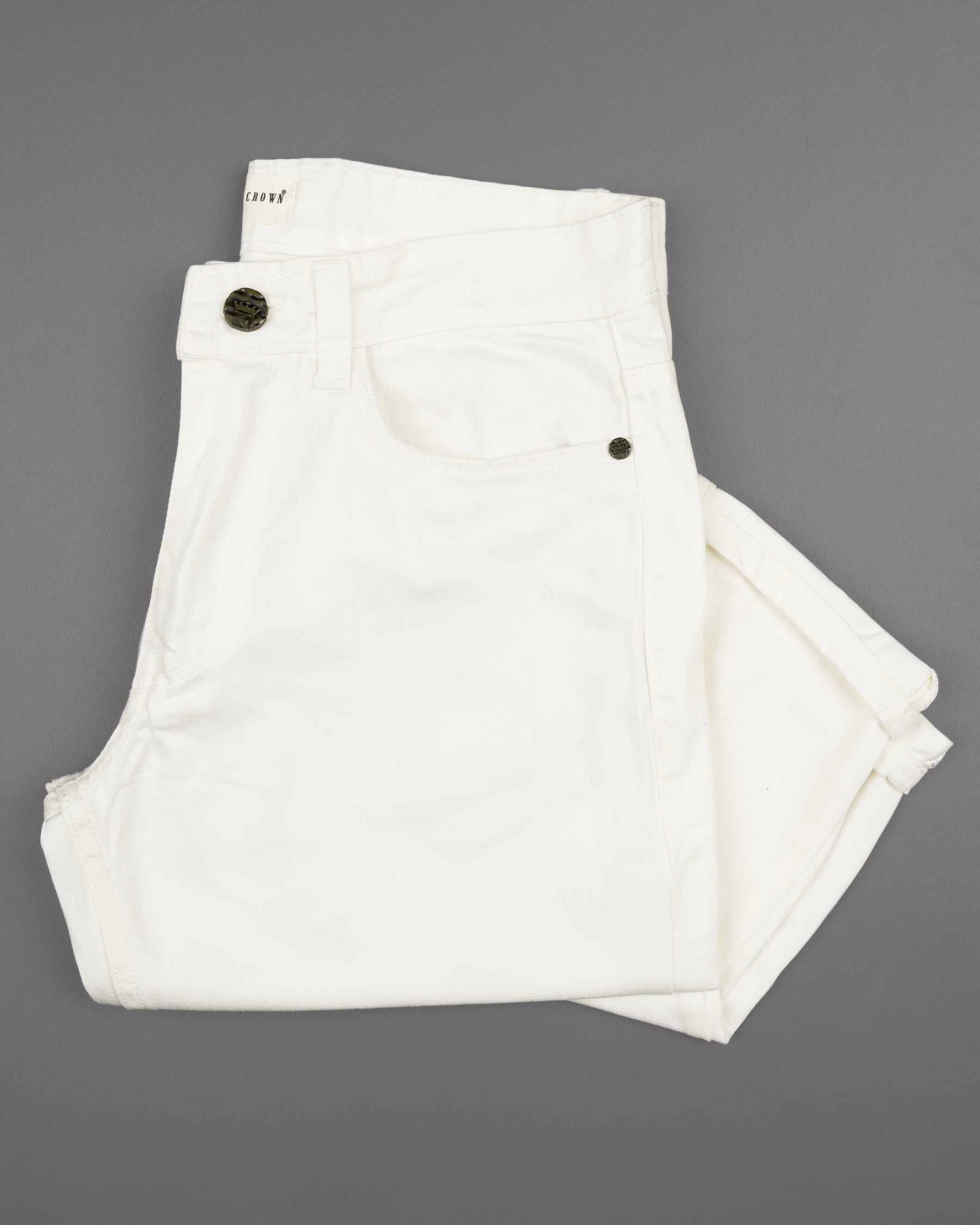 Bright white Slim Fit Stretchable Denim J100-32, J100-34, J100-36, J100-38, J100-40