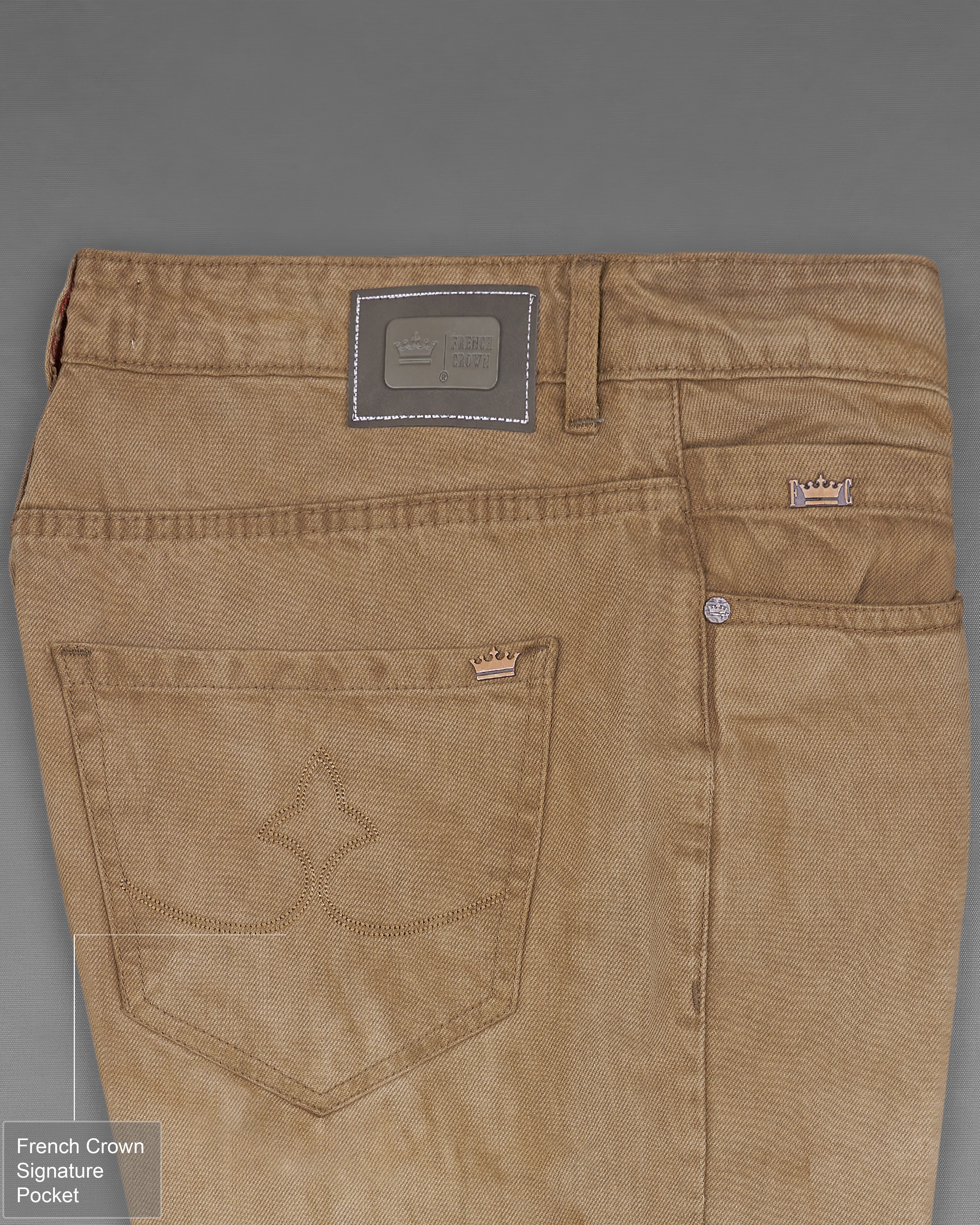 Clay Creek Brown Rinse Wash Denim J164-32, J164-34, J164-36, J164-38, J164-40