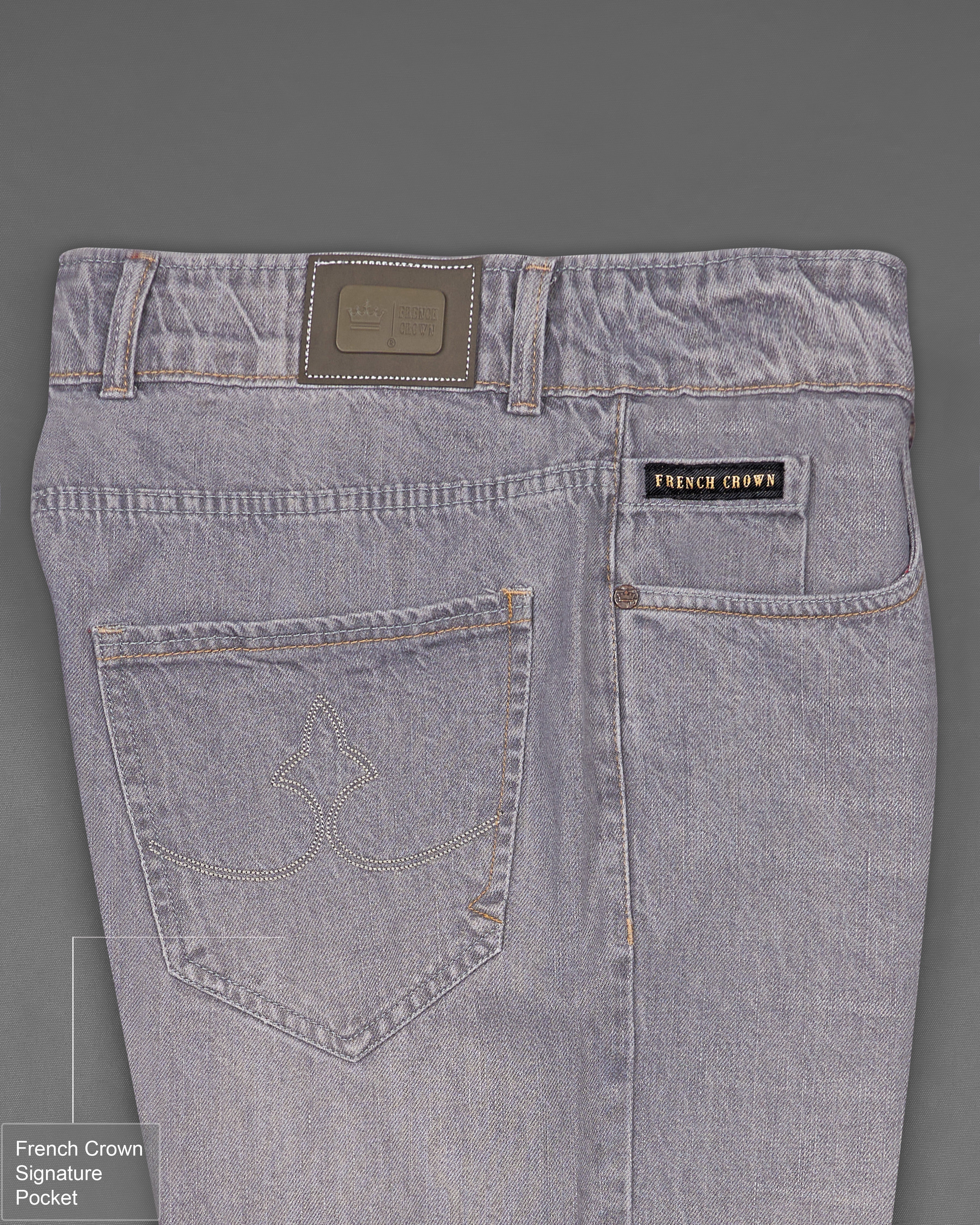 Venus Gray Hand Sanding Denim J176-32, J176-34, J176-36, J176-38, J176-40