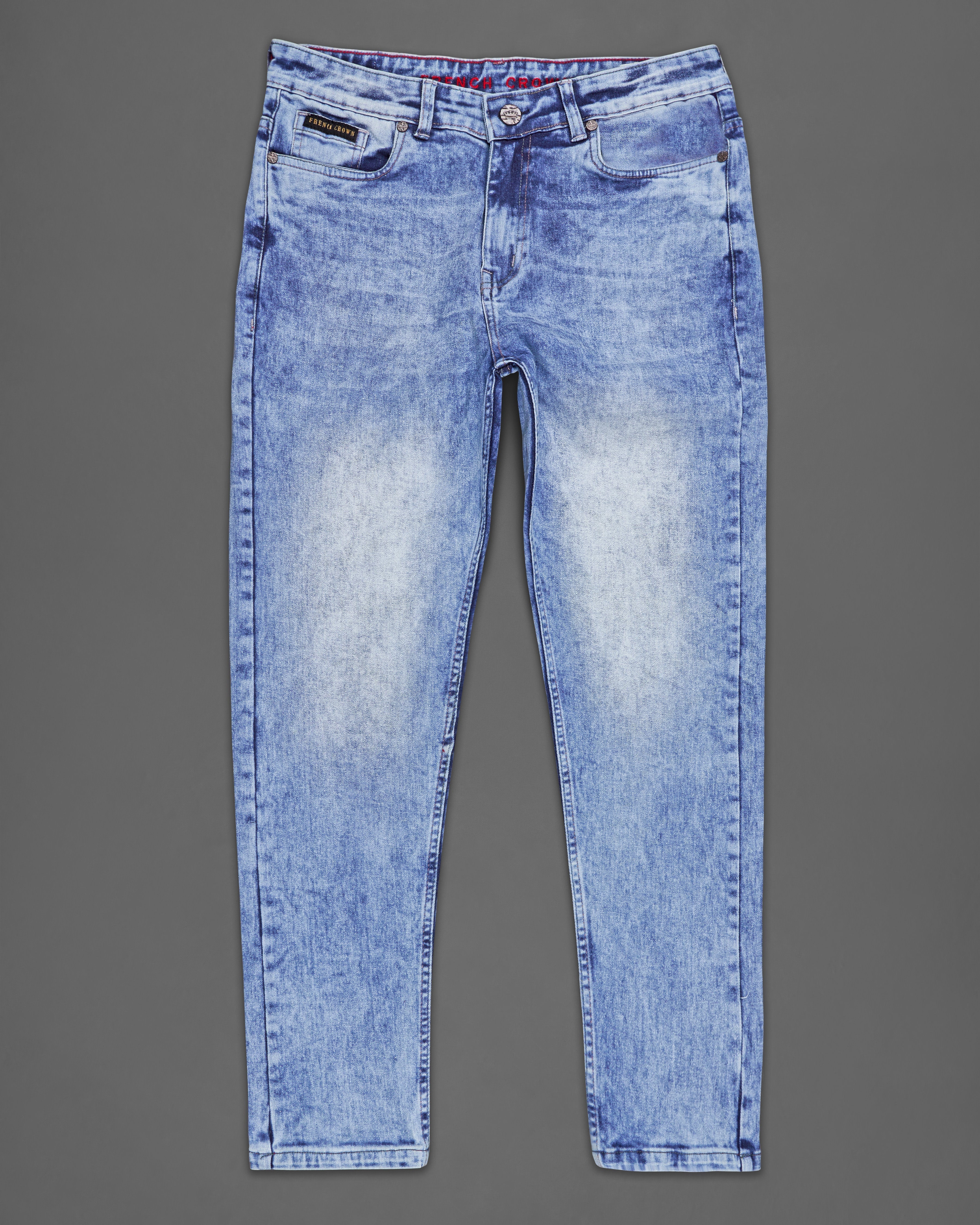 Regent Blue Stone Wash Stretchable Denim J178-32, J178-34, J178-36, J178-38, J178-40