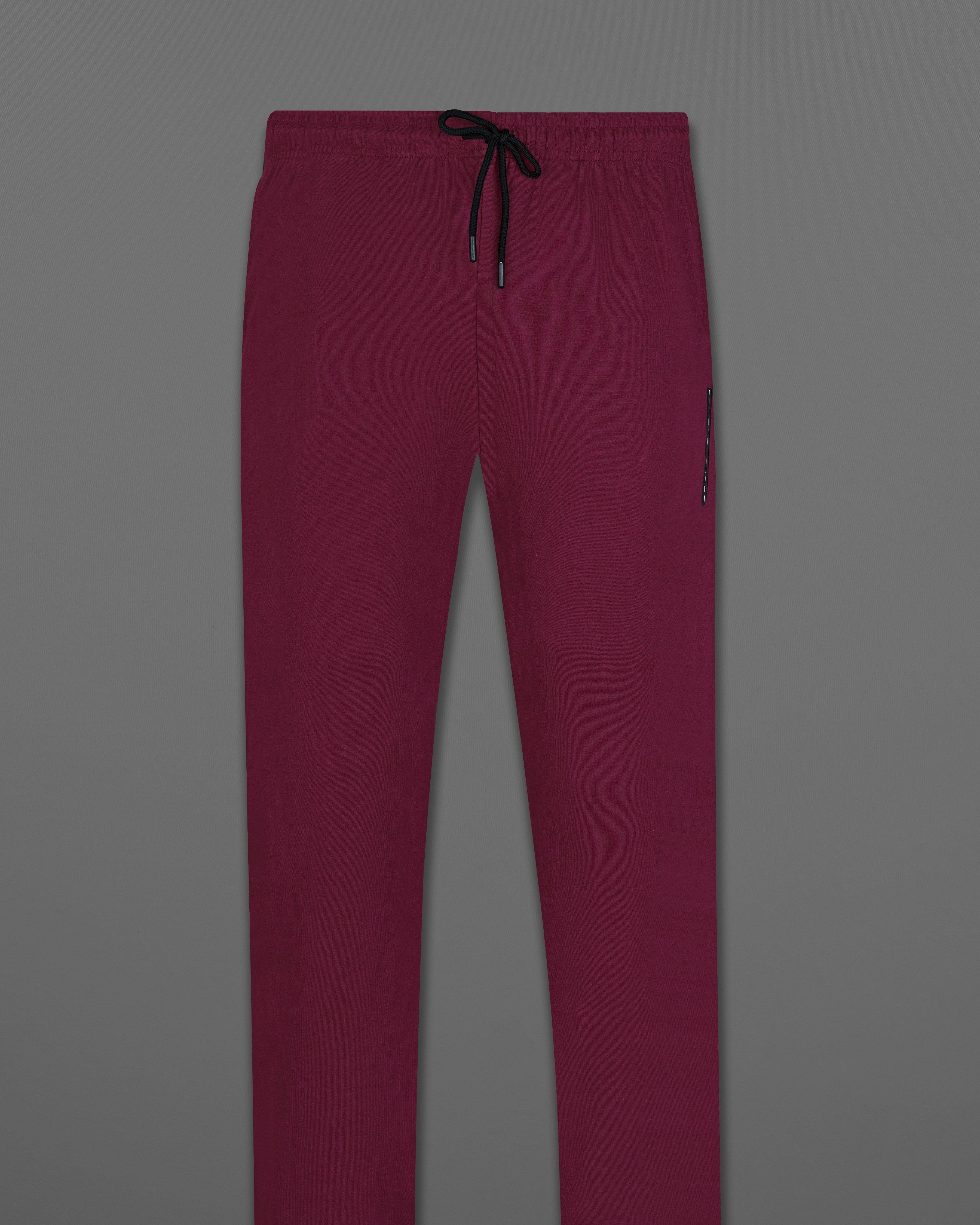 Bordeaux Maroon Premium Cotton Lounge Pants LP188-28, LP188-30, LP188-32, LP188-34, LP188-36, LP188-38, LP188-40, LP188-42, LP188-44