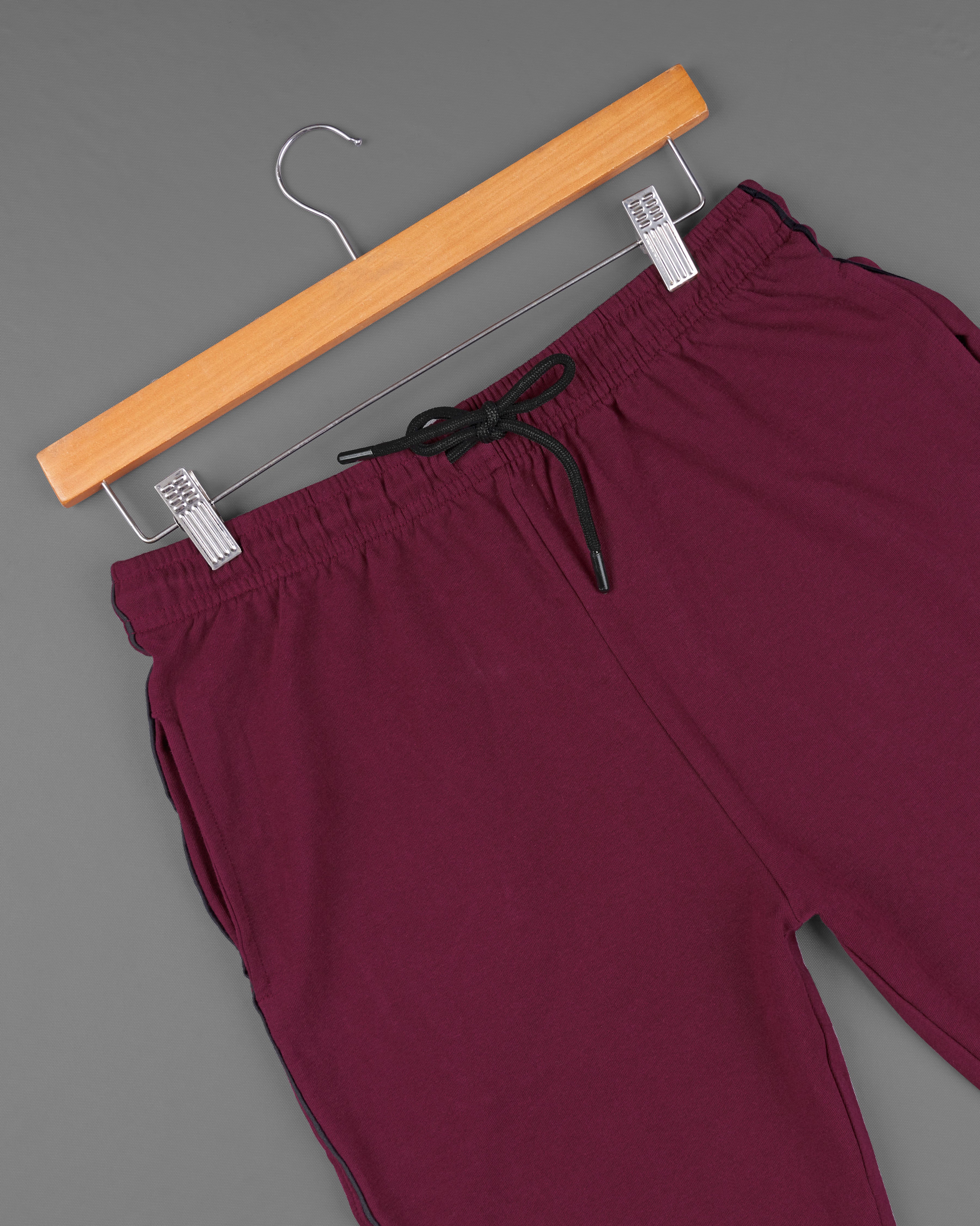 Bordeaux Maroon Premium Cotton Lounge Pants LP188-28, LP188-30, LP188-32, LP188-34, LP188-36, LP188-38, LP188-40, LP188-42, LP188-44