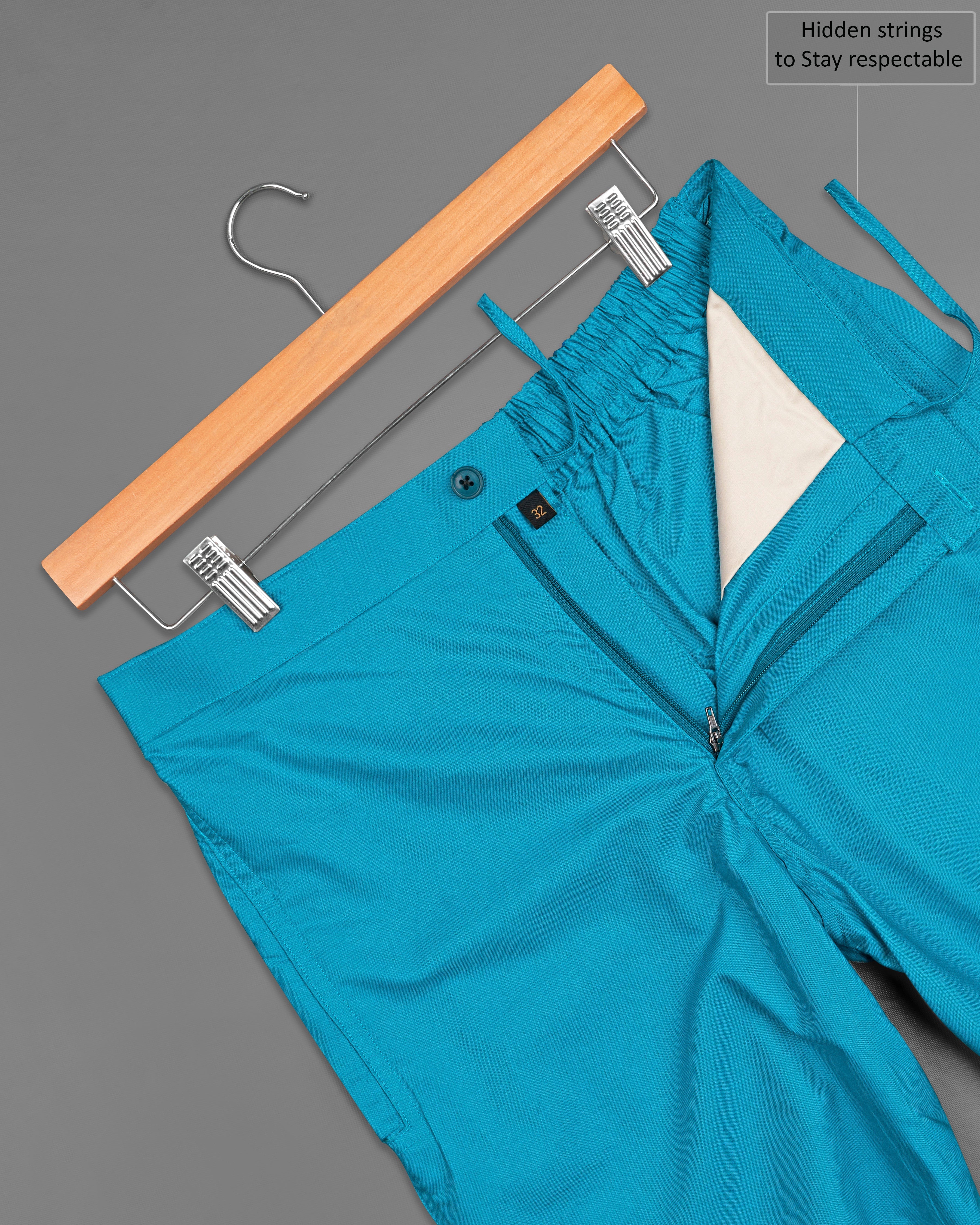 Cerulean Blue Royal Oxford Shorts SR242-28, SR242-30, SR242-32, SR242-34, SR242-36, SR242-38, SR242-40, SR242-42, SR242-44