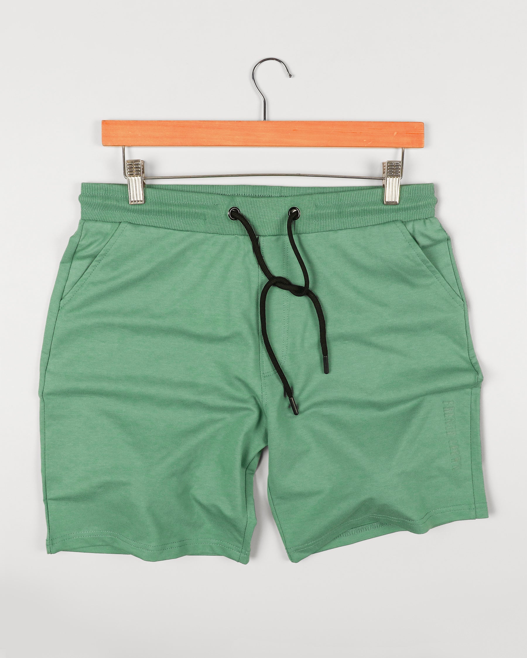 Envy Green  Premium Cotton Swim Shorts