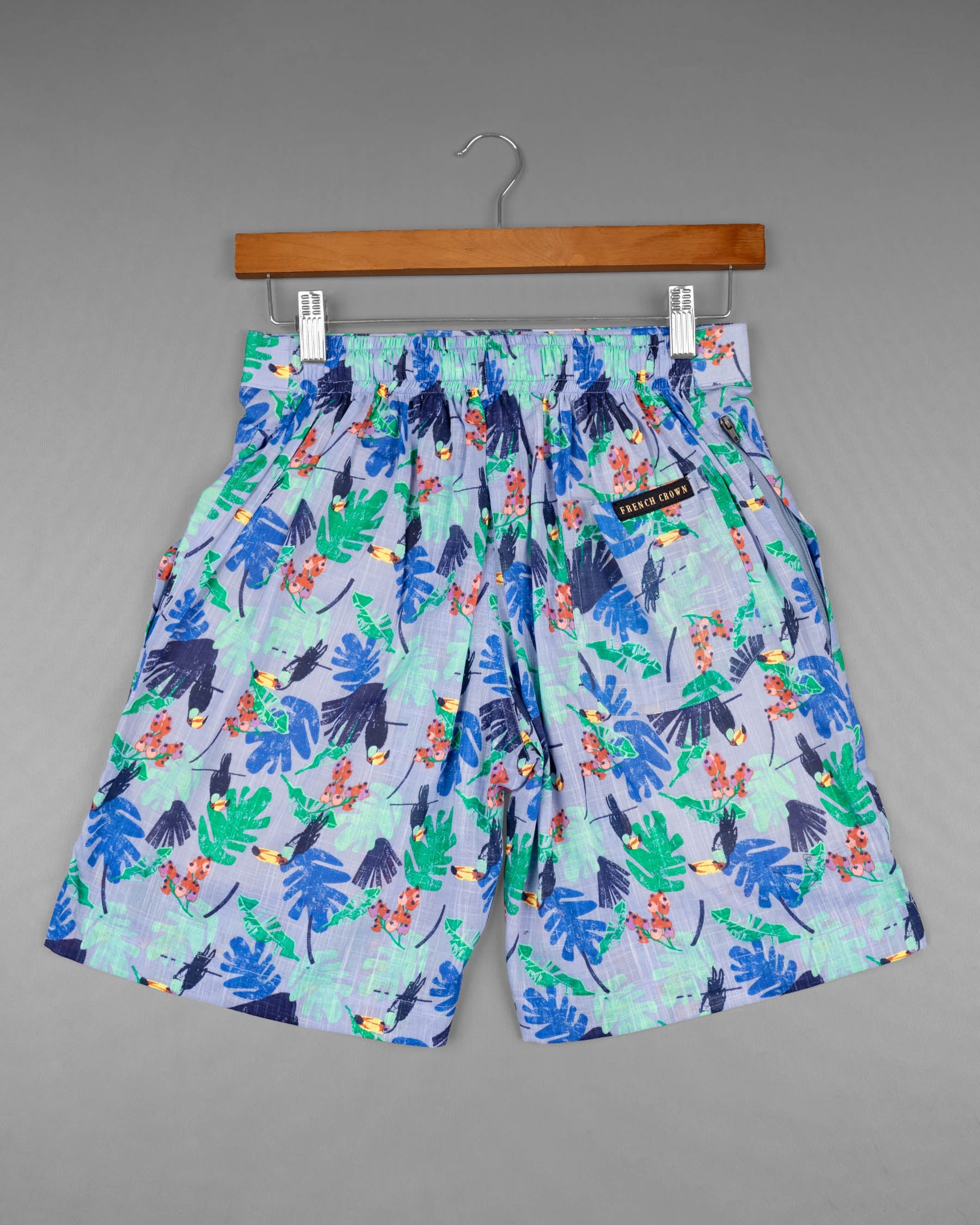 Blue Bell Tropical Print Premium Cotton Shorts SR126-28, SR126-30, SR126-32, SR126-34, SR126-36, SR126-38, SR126-40, SR126-42, SR126-44