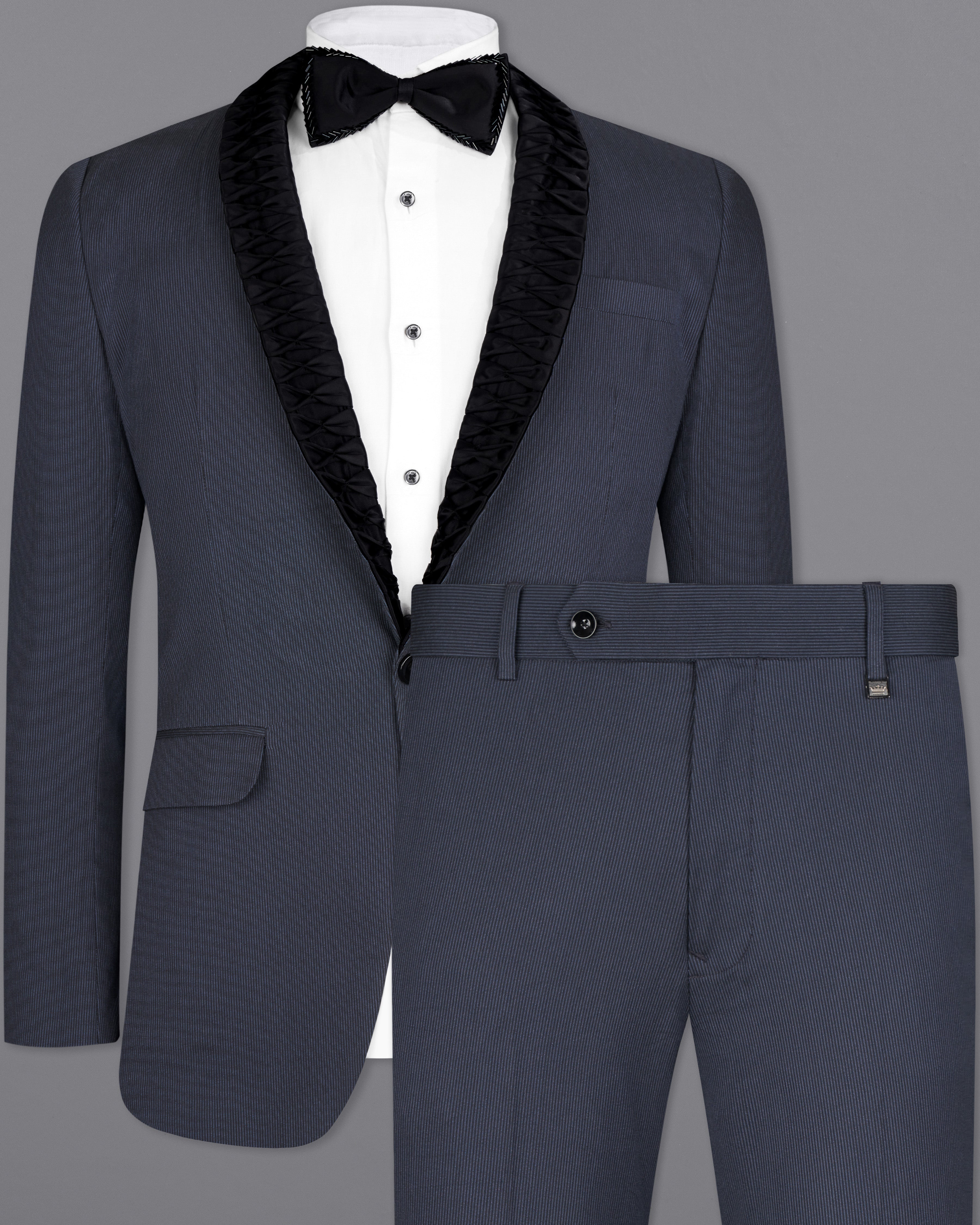 Shark Blue Textured Tuxedo Designer Suit ST2601-BKL-D127-36, ST2601-BKL-D127-38, ST2601-BKL-D127-40, ST2601-BKL-D127-42, ST2601-BKL-D127-44, ST2601-BKL-D127-46, ST2601-BKL-D127-48, ST2601-BKL-D127-50, ST2601-BKL-D127-52, ST2601-BKL-D127-54, ST2601-BKL-D127-56, ST2601-BKL-D127-58, ST2601-BKL-D127-60