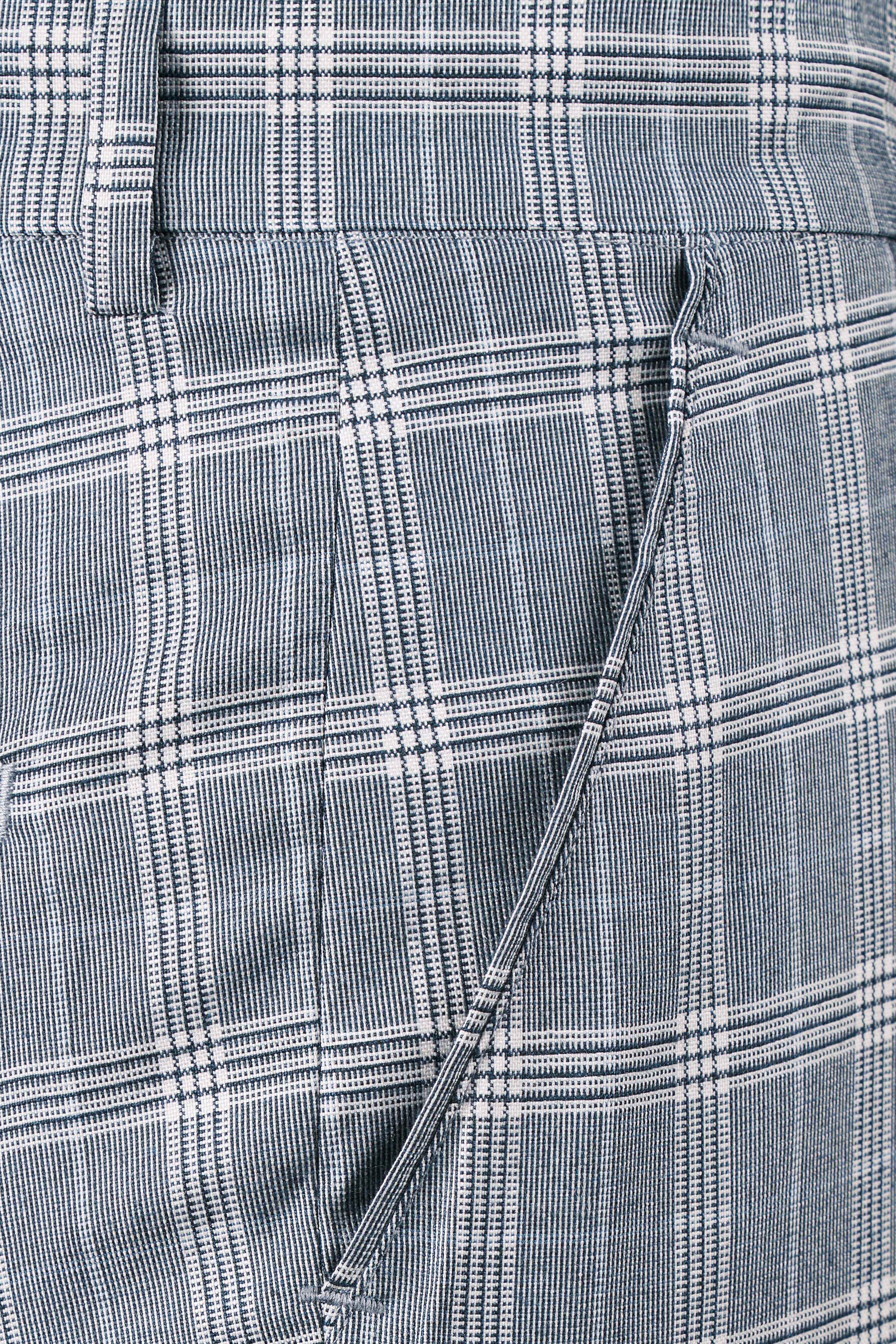 Monsoon Gray Plaid Double-Breasted Suit