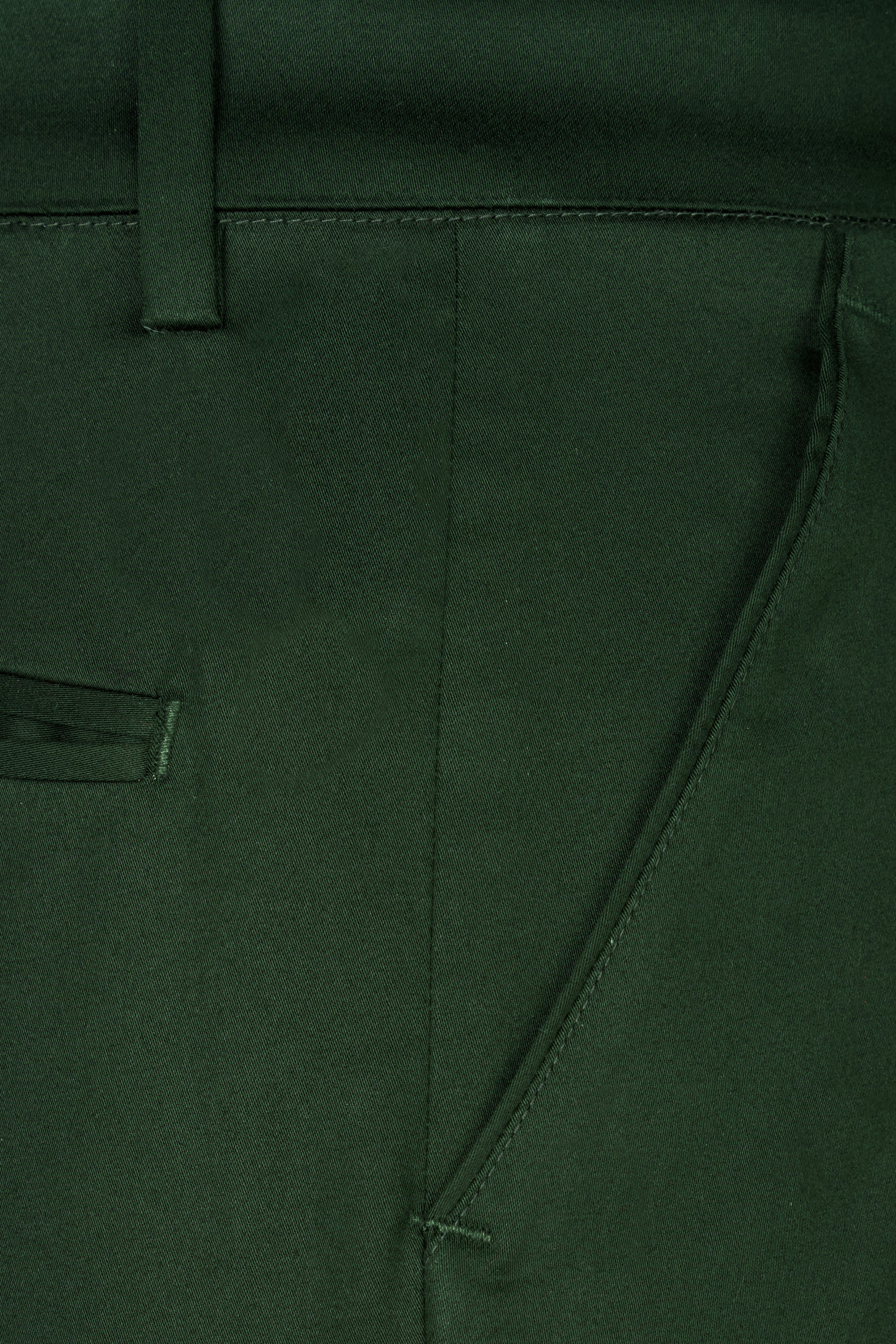 Myrtle Green Wool Rich Single Breasted Stretchable traveler Suit