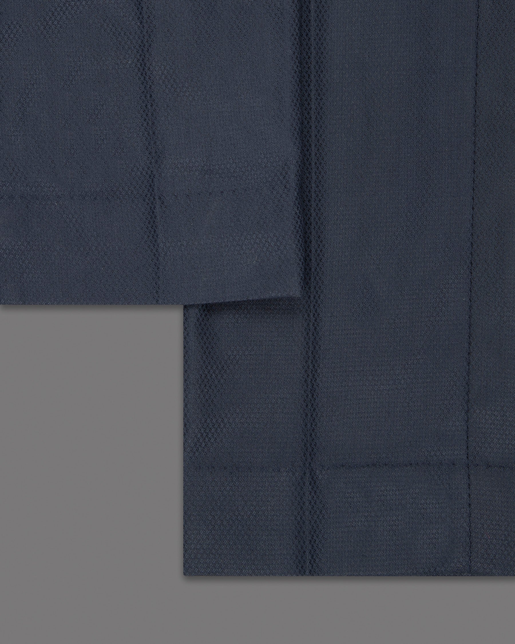 Royal Blue Wool-rich Double-breasted Sports Suit