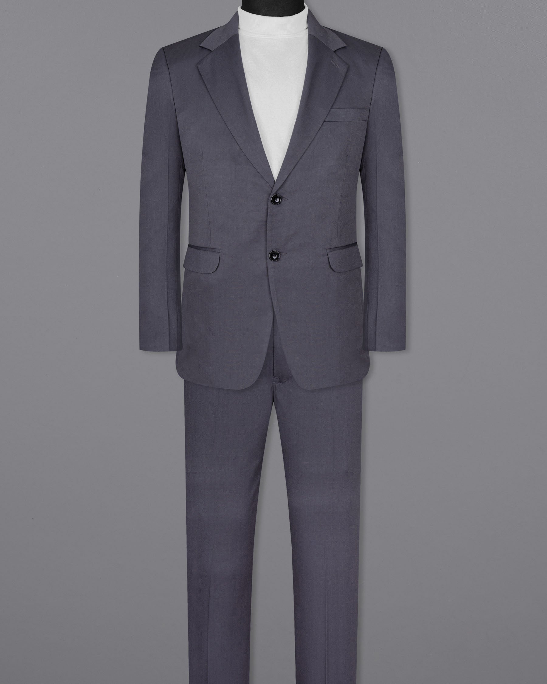 Trout Grey Wool Rich Suit ST1527-SB-36, ST1527-SB-38, ST1527-SB-40, ST1527-SB-42, ST1527-SB-44, ST1527-SB-46, ST1527-SB-48, ST1527-SB-50, ST1527-SB-52, ST1527-SB-54, ST1527-SB-56, ST1527-SB-58, ST1527-SB-60