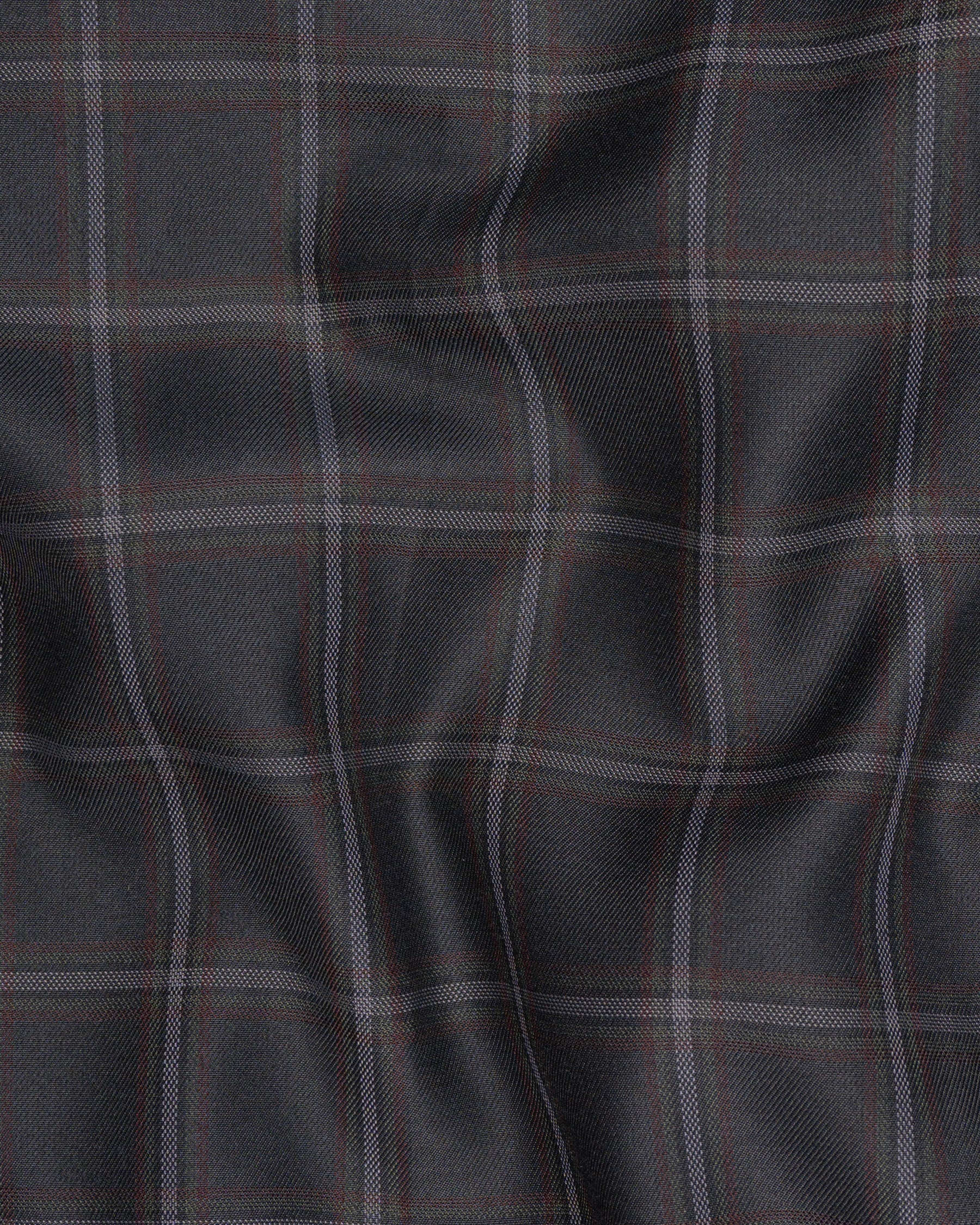 Tundora Gray windowpane Wool Rich Suit ST1591-SB-36, ST1591-SB-38, ST1591-SB-40, ST1591-SB-42, ST1591-SB-44, ST1591-SB-46, ST1591-SB-48, ST1591-SB-50, ST1591-SB-52, ST1591-SB-54, ST1591-SB-56, ST1591-SB-58, ST1591-SB-60