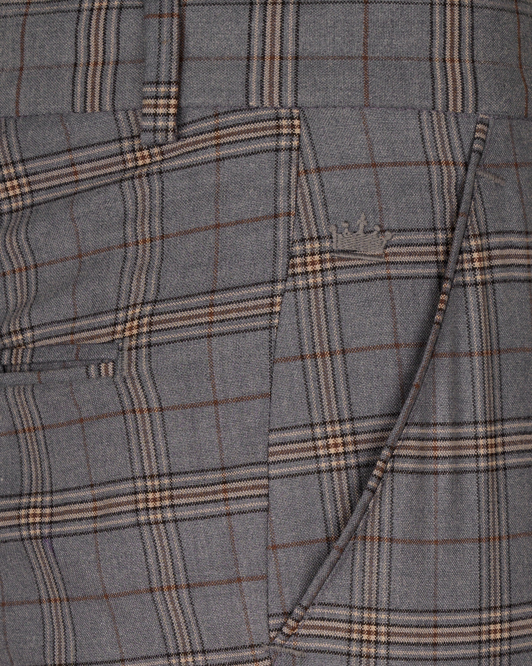 Chicago Gray Super fine Plaid Double Breasted Wool Rich Suit ST1604-DB-4B-36, ST1604-DB-4B-38, ST1604-DB-4B-40, ST1604-DB-4B-42, ST1604-DB-4B-44, ST1604-DB-4B-46, ST1604-DB-4B-48, ST1604-DB-4B-50, ST1604-DB-4B-52, ST1604-DB-4B-54, ST1604-DB-4B-56, ST1604-DB-4B-58, ST1604-DB-4B-60