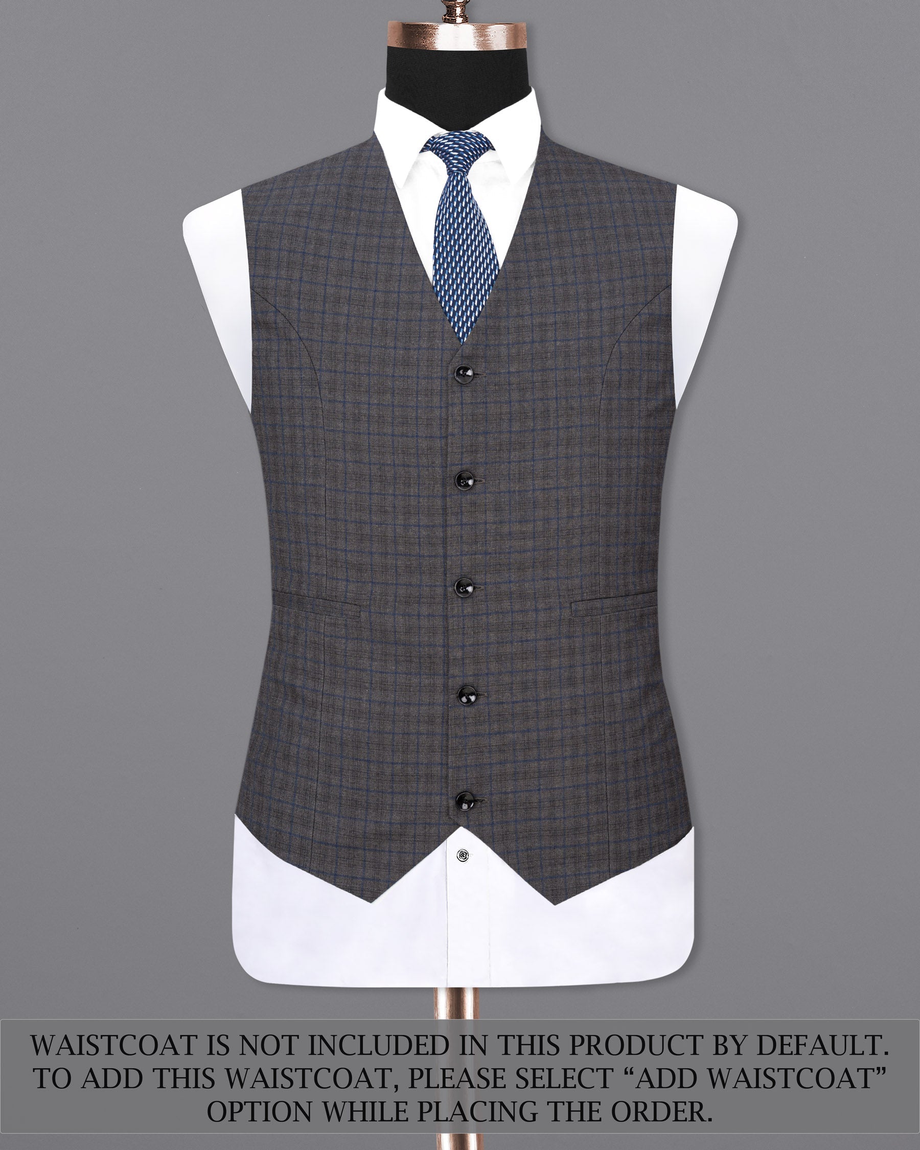 Tundora Gray Plaid Double Breasted Suit ST1724-DB-36, ST1724-DB-38, ST1724-DB-40, ST1724-DB-42, ST1724-DB-44, ST1724-DB-46, ST1724-DB-48, ST1724-DB-50, ST1724-DB-52, ST1724-DB-54, ST1724-DB-56, ST1724-DB-58, ST1724-DB-60