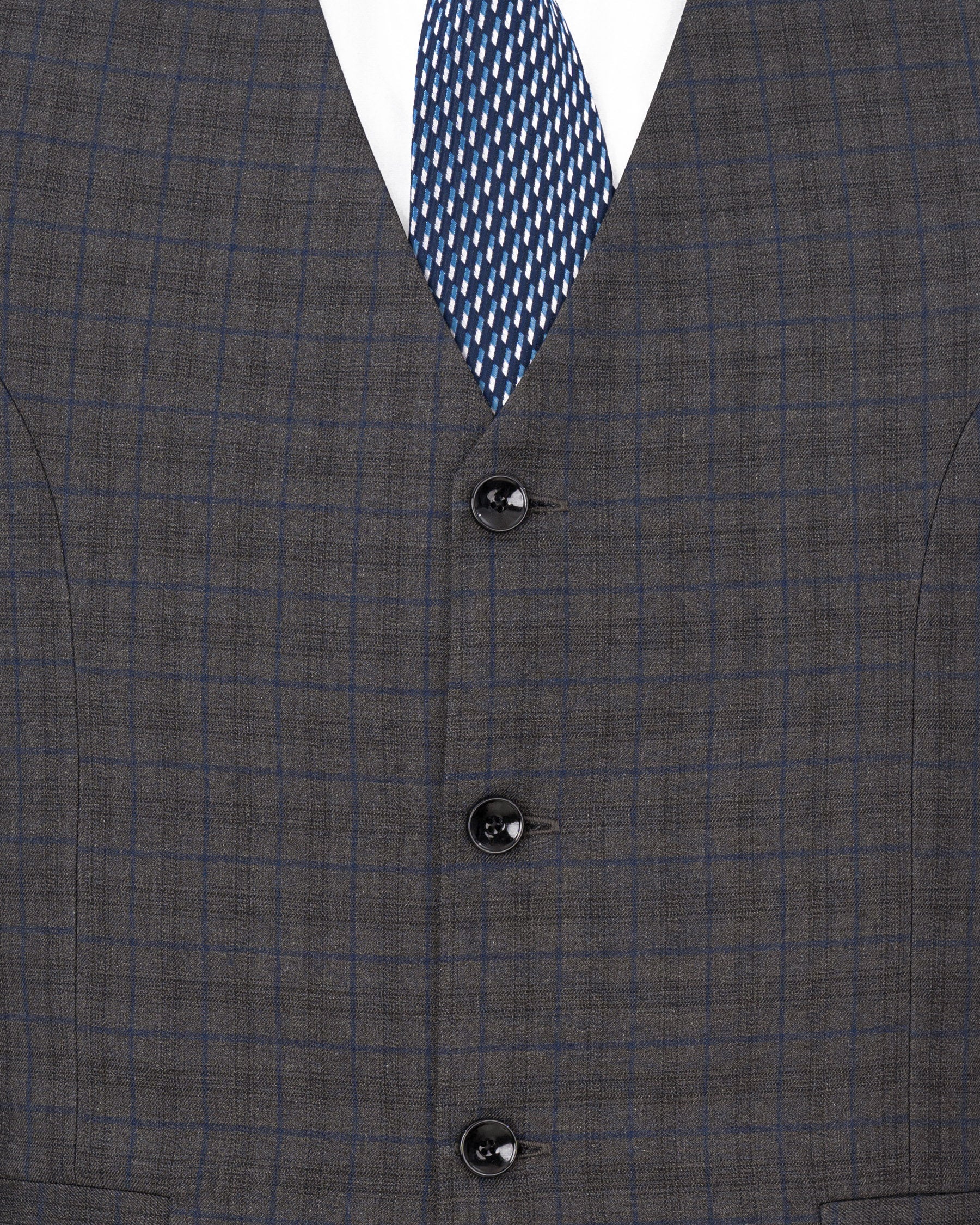 Tundora Gray Plaid Double Breasted Suit ST1724-DB-36, ST1724-DB-38, ST1724-DB-40, ST1724-DB-42, ST1724-DB-44, ST1724-DB-46, ST1724-DB-48, ST1724-DB-50, ST1724-DB-52, ST1724-DB-54, ST1724-DB-56, ST1724-DB-58, ST1724-DB-60