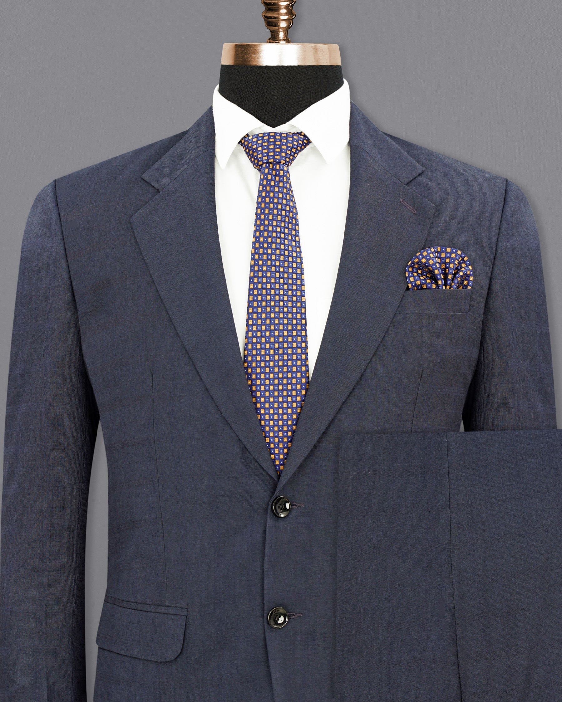 Valhalla Blue Subtle Plaid SuitST1885-SB-36, ST1885-SB-38, ST1885-SB-40, ST1885-SB-42, ST1885-SB-44, ST1885-SB-46, ST1885-SB-48, ST1885-SB-50, ST1885-SB-52, ST1885-SB-54, ST1885-SB-56, ST1885-SB-58, ST1885-SB-60