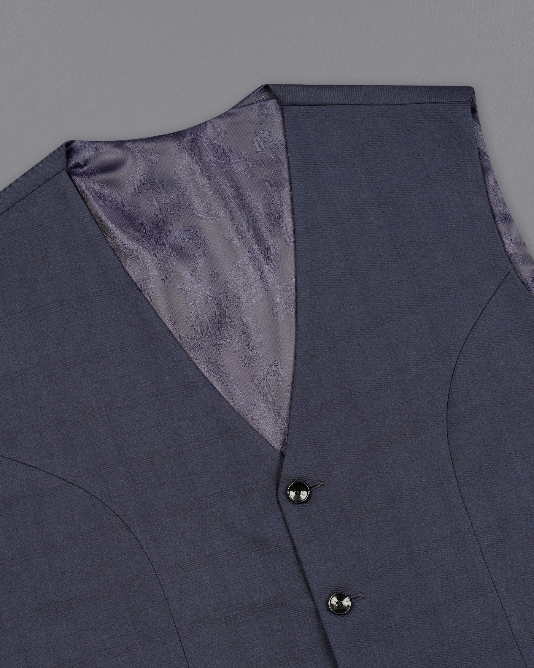 Valhalla Blue Subtle Plaid Suit